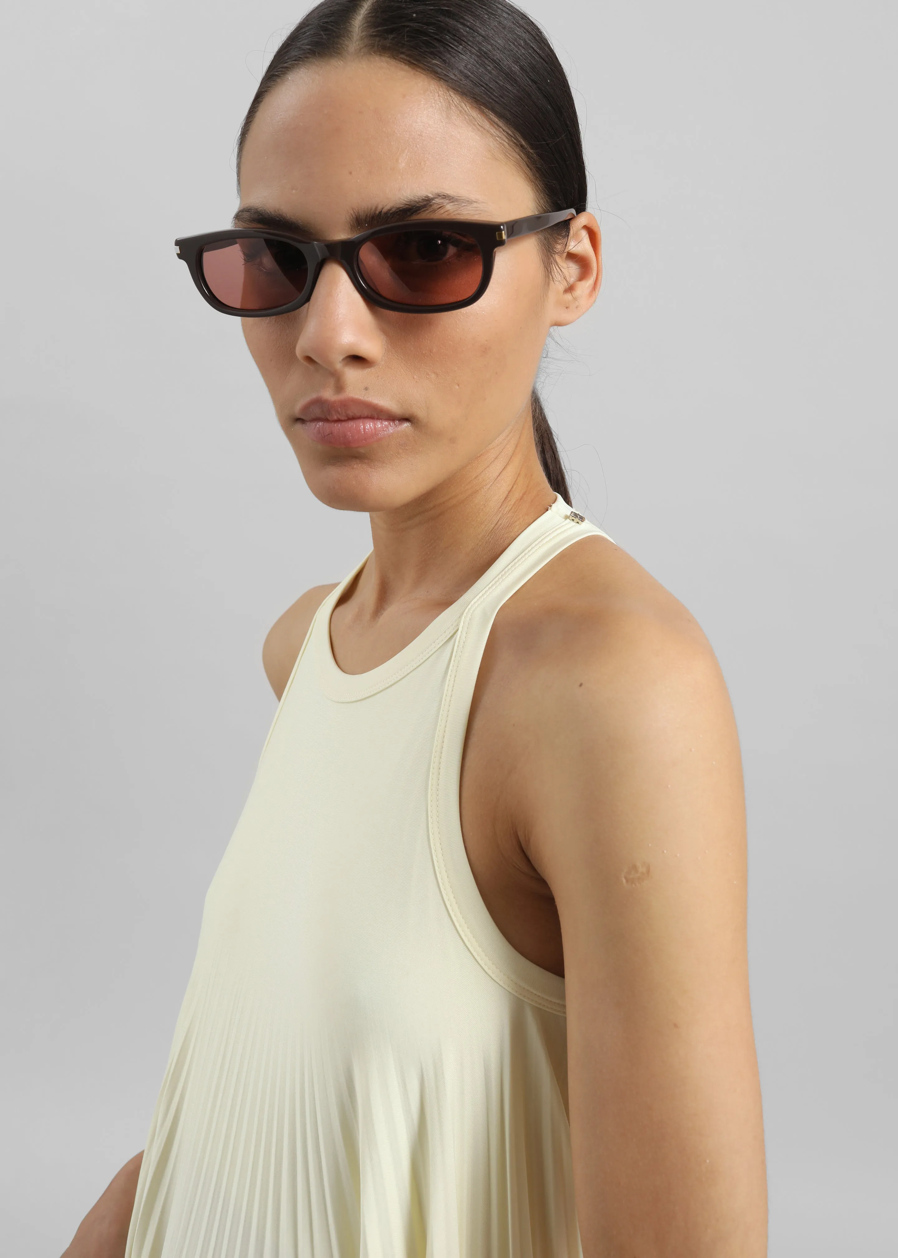 Sportmax Verdier Dress - Light Yellow sold by Frankie Shop product image thumbnail 4