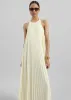 Sportmax Verdier Dress - Light Yellow sold by Frankie Shop