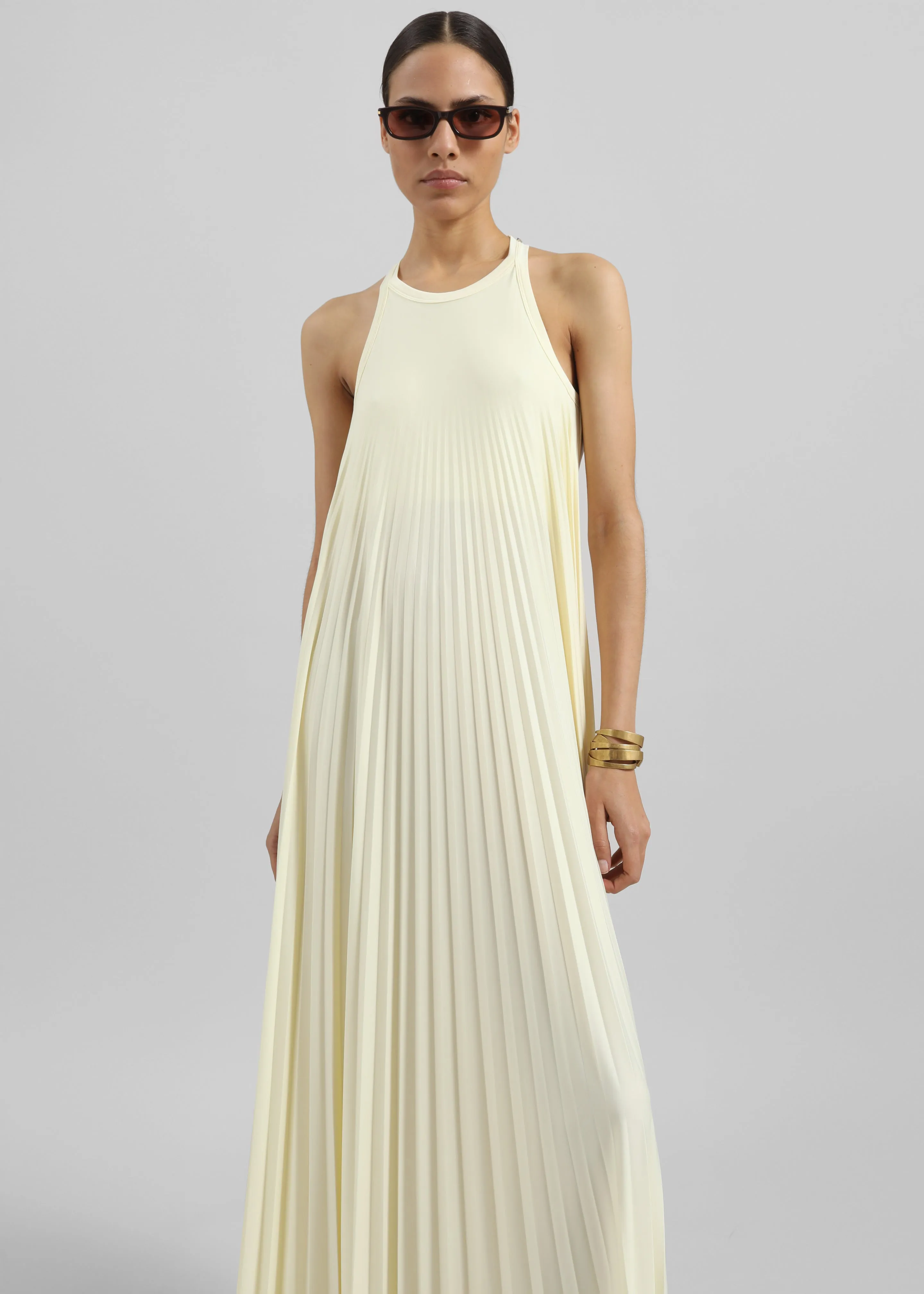 Sportmax Verdier Dress - Light Yellow sold by Frankie Shop product image thumbnail 2