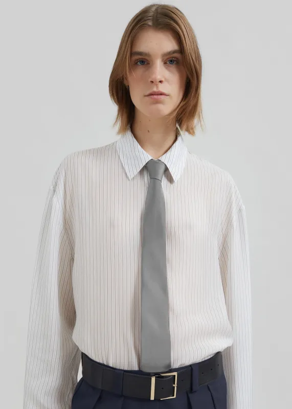 Lene Tie - Light Grey sold by Frankie Shop