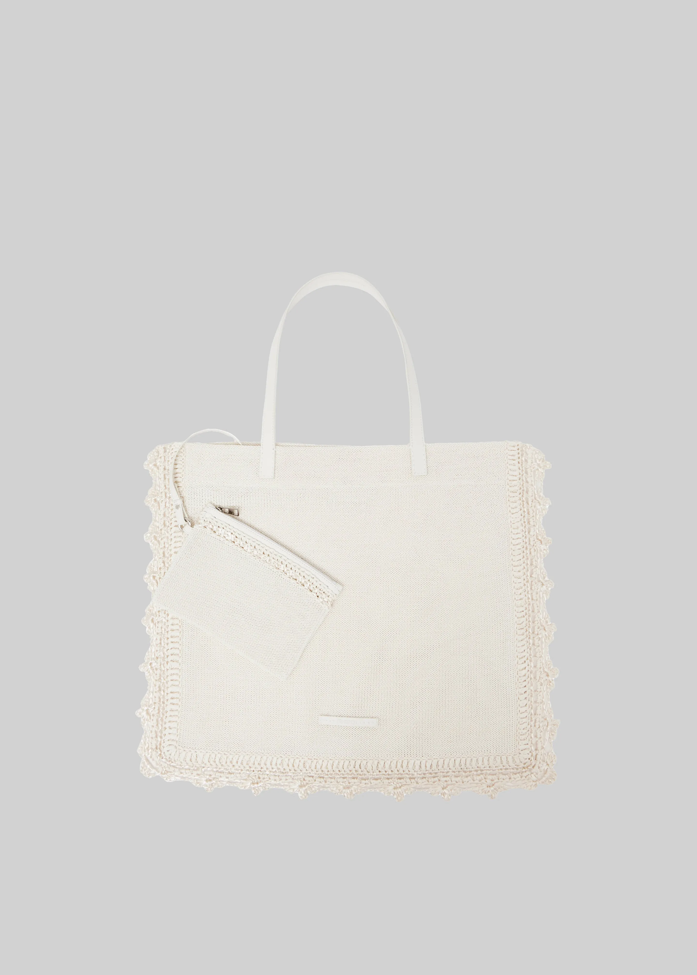 JW Anderson Crochet Tote - Off White sold by Frankie Shop product image thumbnail 2