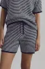 Bynea Knit Shorts - Navy/White Stripe sold by Frankie Shop