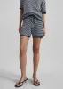 Bynea Knit Shorts - Navy/White Stripe sold by Frankie Shop