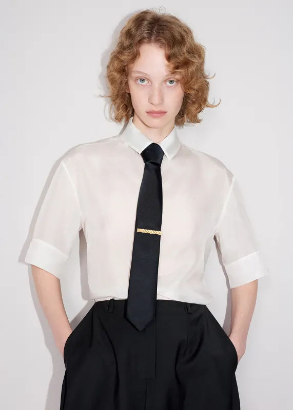 Bevza Sheer Shirt - Vanilla Ivory sold by Frankie Shop