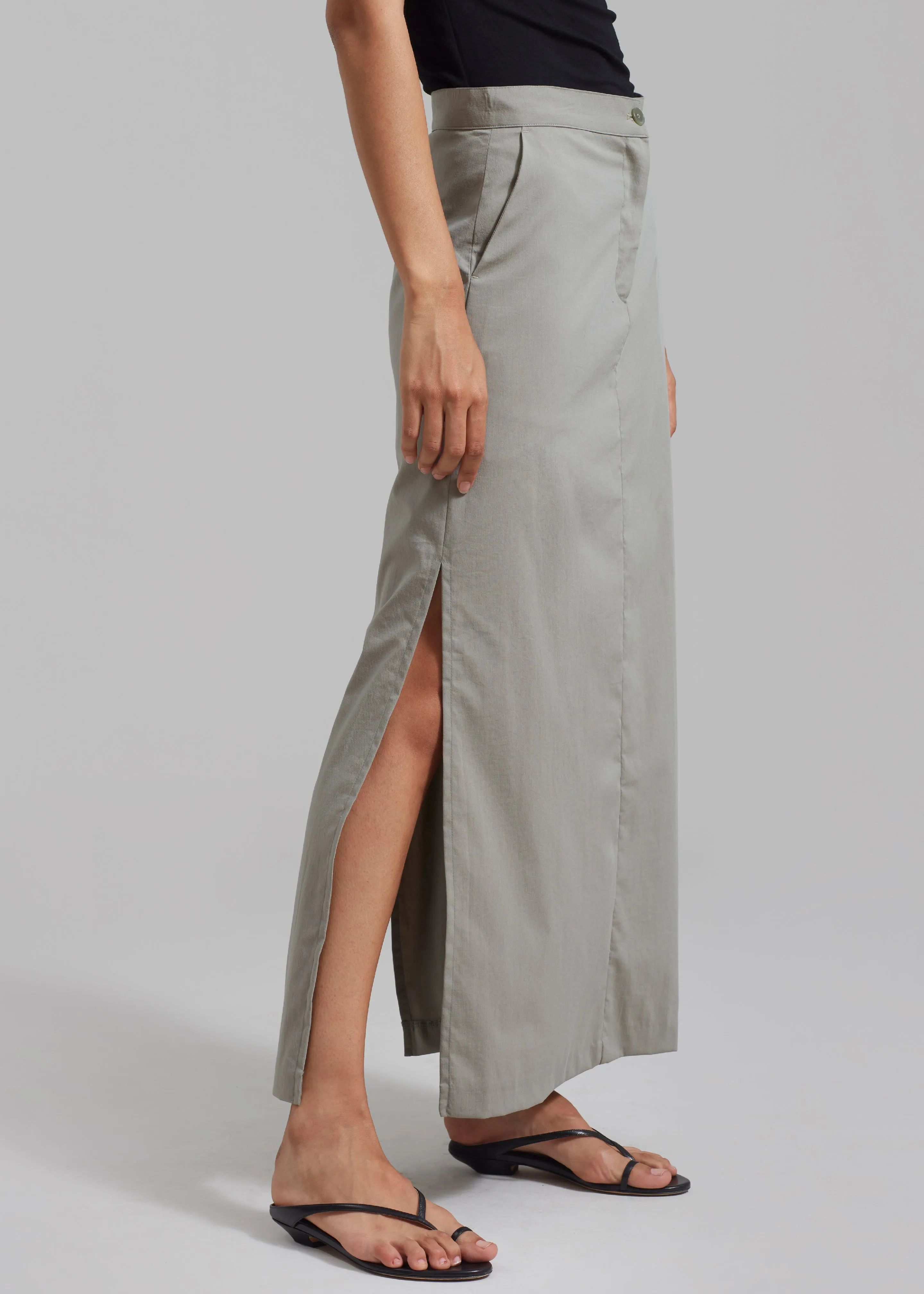 Irene Maxi Skirt - Slate Green sold by Frankie Shop product image thumbnail 2