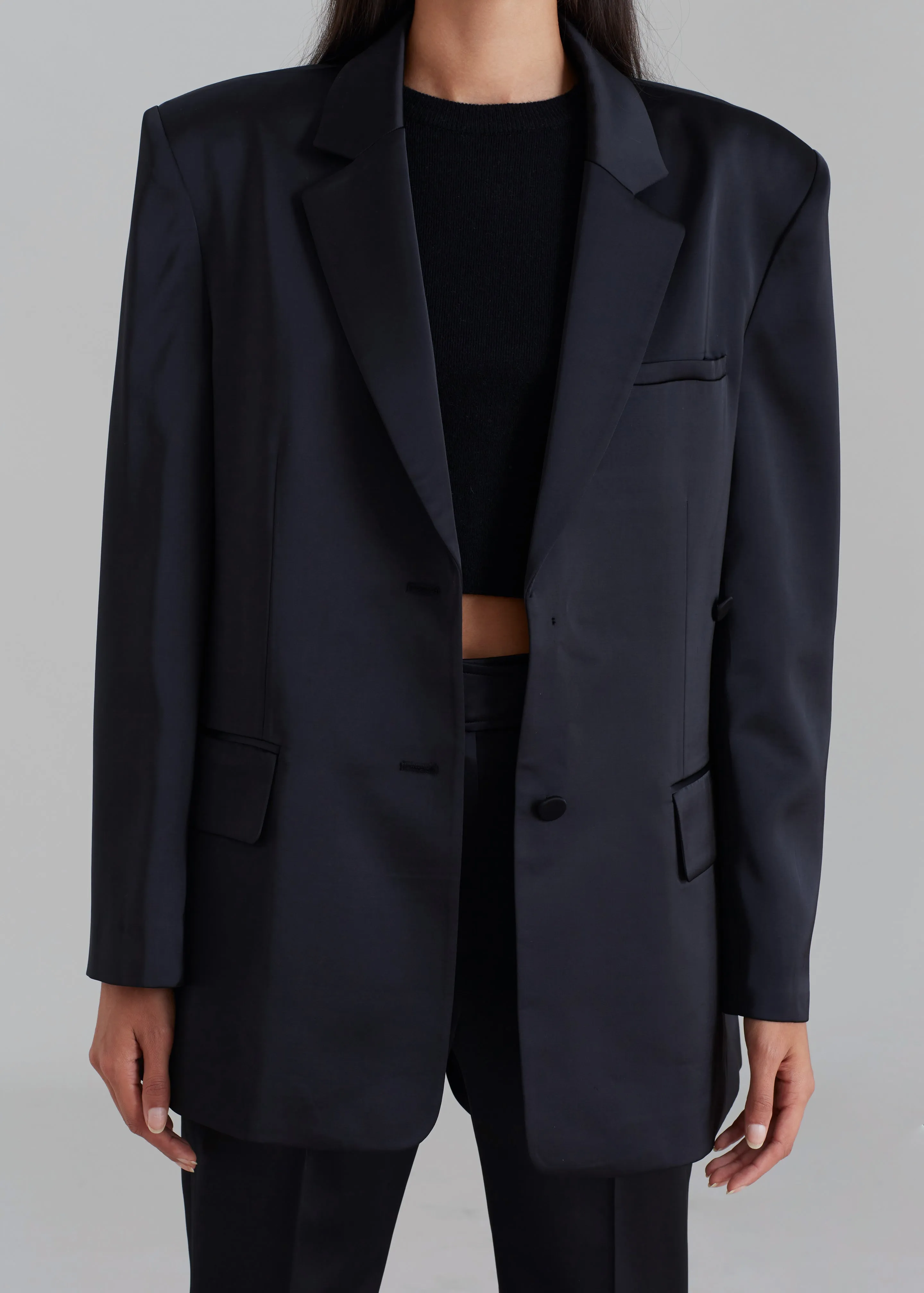 Angelica Blazer - Black sold by Frankie Shop product image thumbnail 5