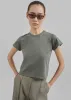 Dollie Tee - Khaki sold by Frankie Shop