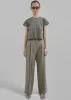 Dollie Tee - Khaki sold by Frankie Shop