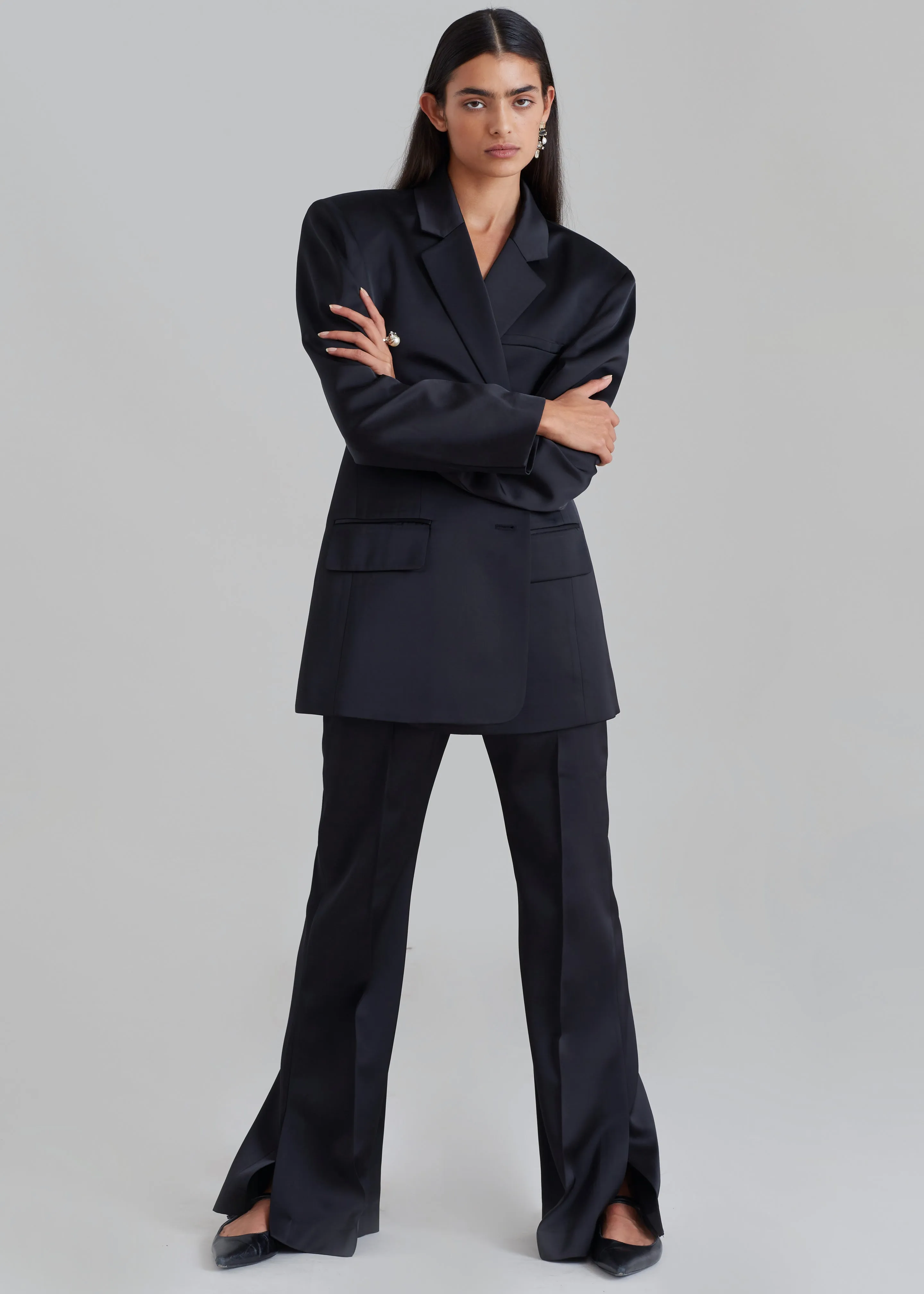 Angelica Blazer - Black sold by Frankie Shop product image thumbnail 4