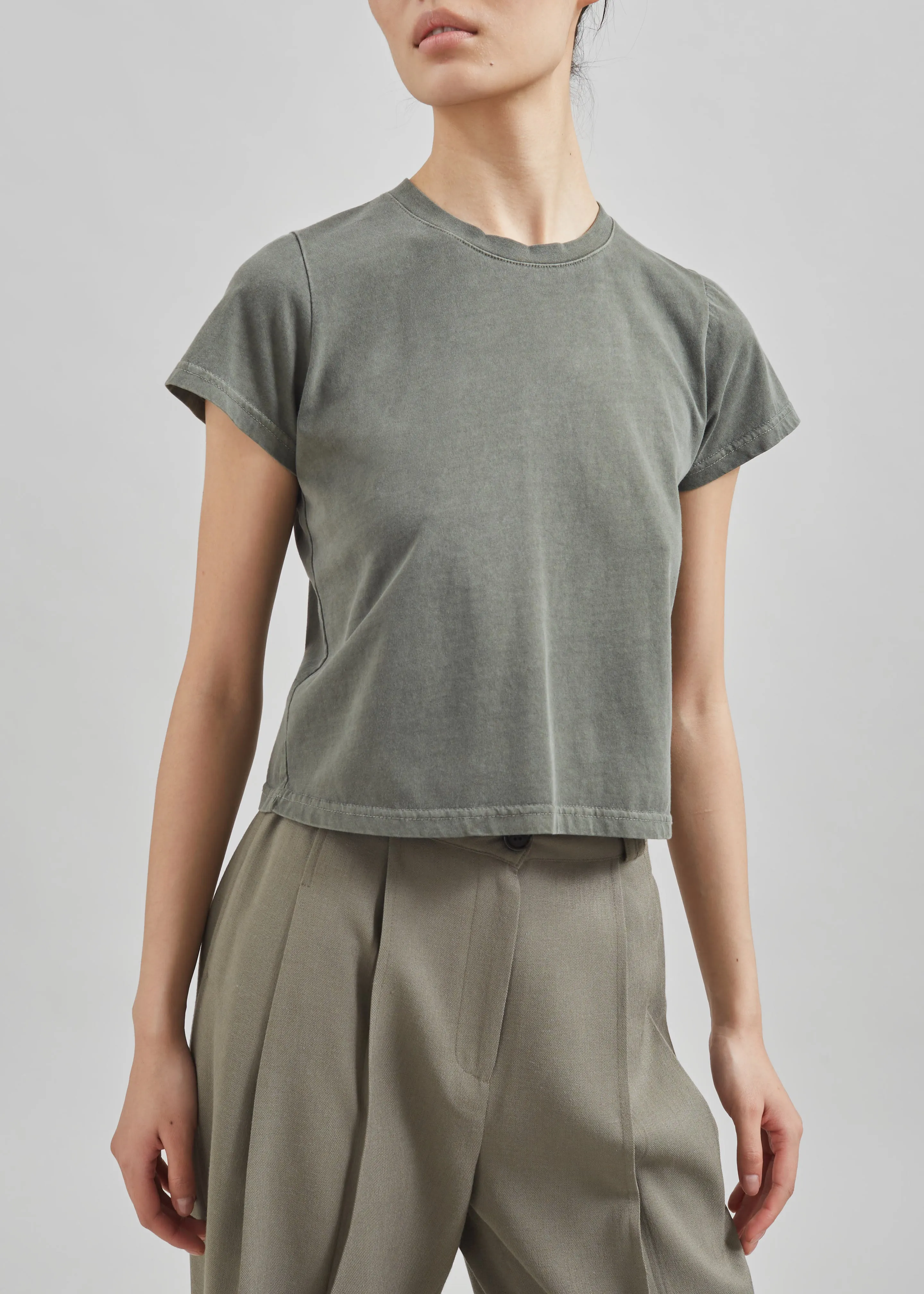 Dollie Tee - Khaki sold by Frankie Shop product image thumbnail 2