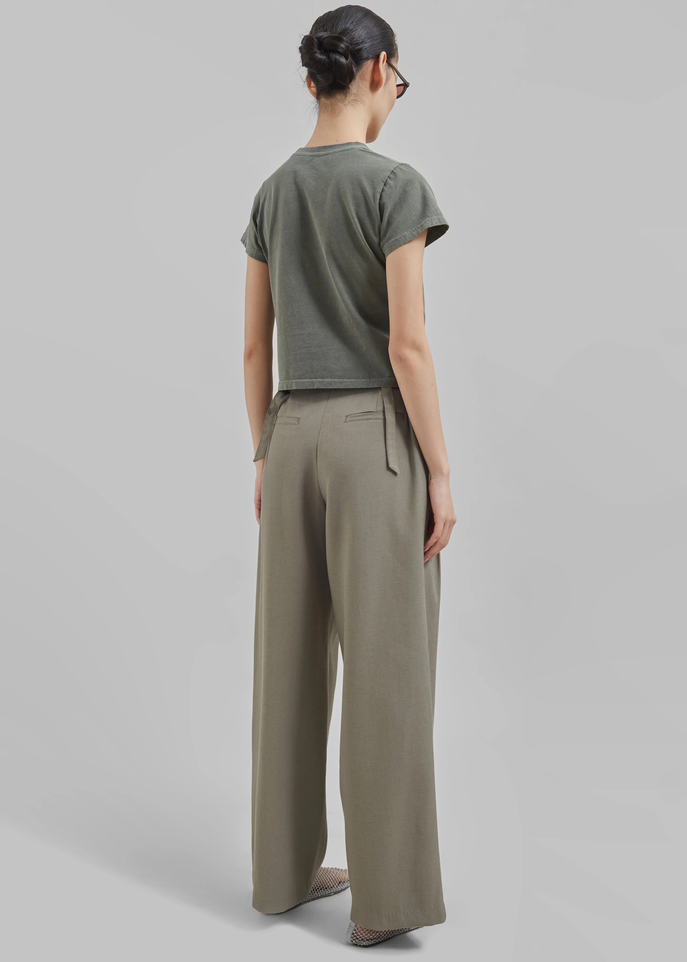 Dollie Tee - Khaki sold by Frankie Shop product image thumbnail 5
