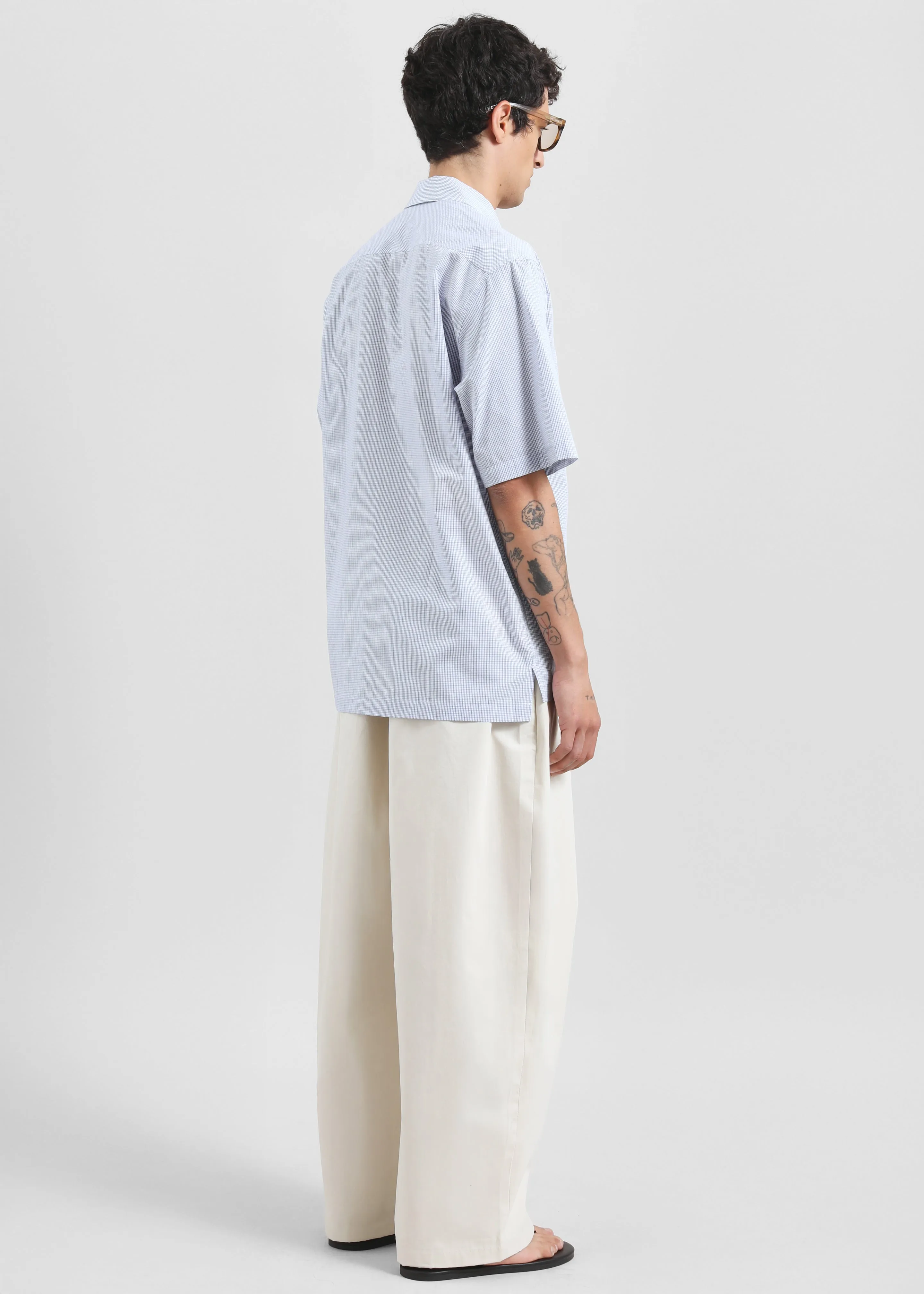 Samsøe Samsøe Saayo B Shirt - Orion Blue Ch. sold by Frankie Shop product image thumbnail 5