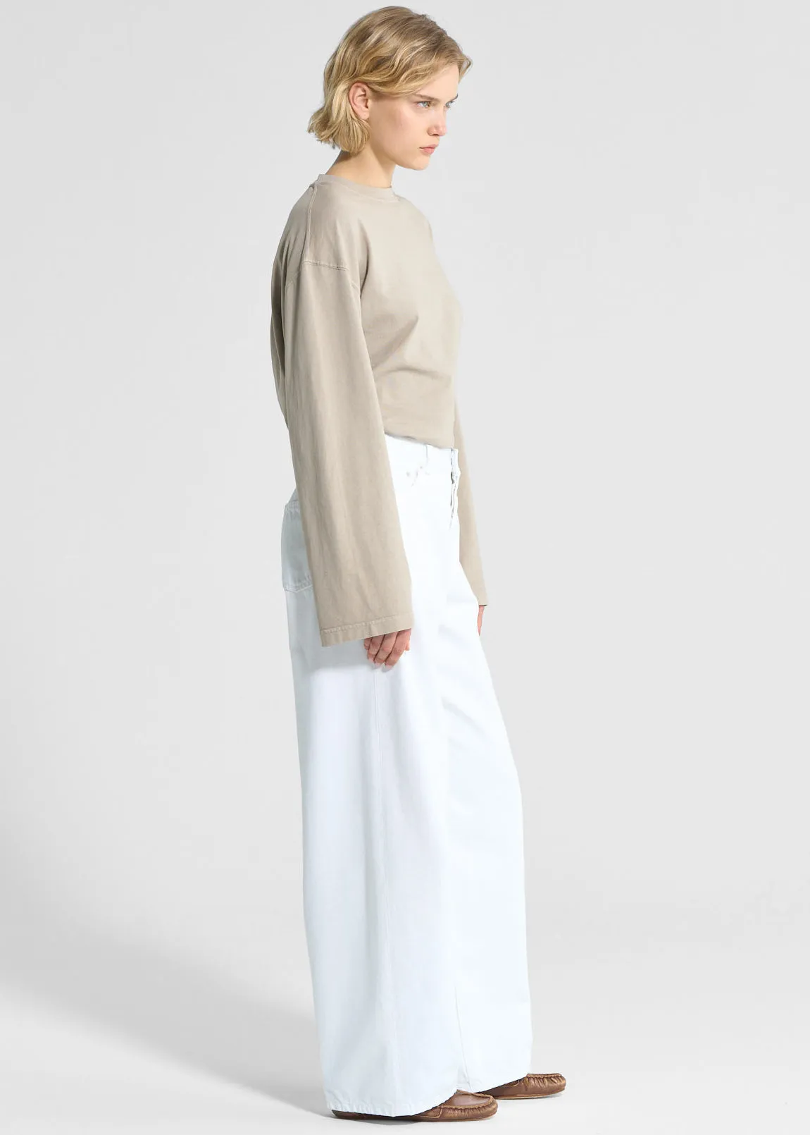 Haikure Bethany Pants - Optical White sold by Frankie Shop product image thumbnail 2