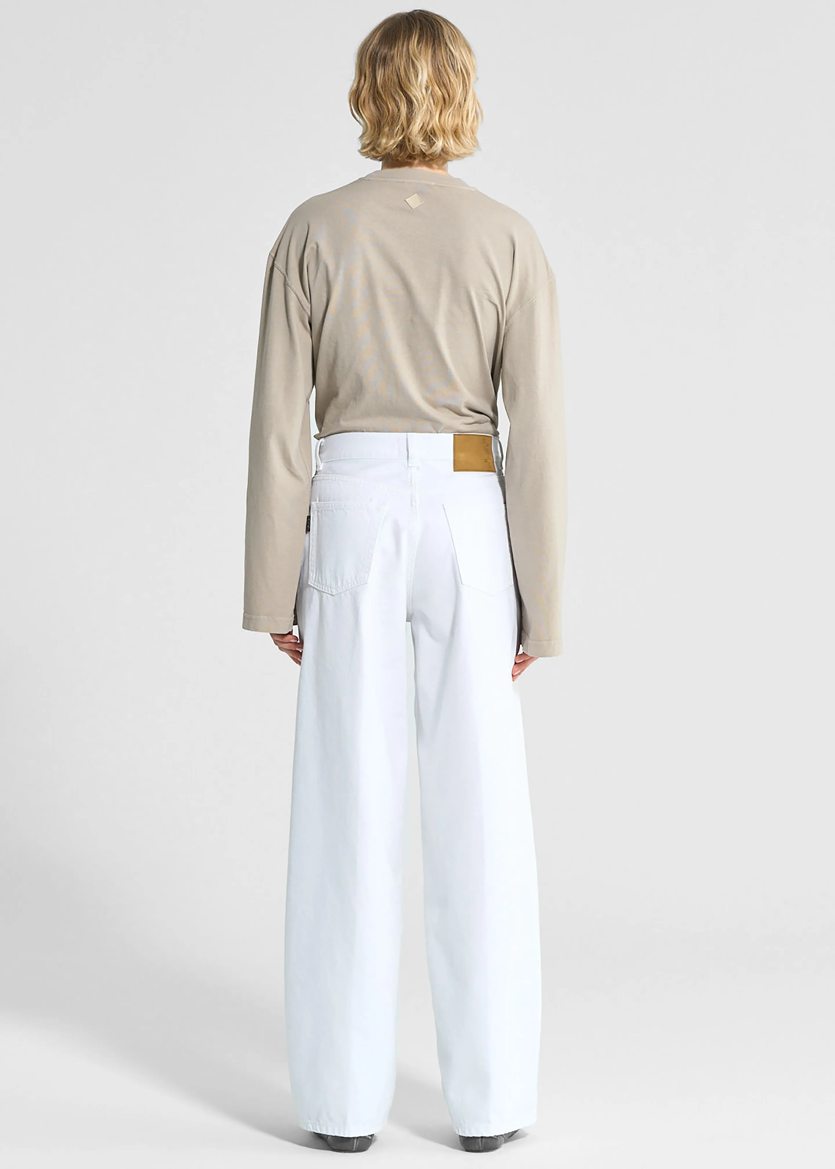 Haikure Bethany Pants - Optical White sold by Frankie Shop product image thumbnail 3