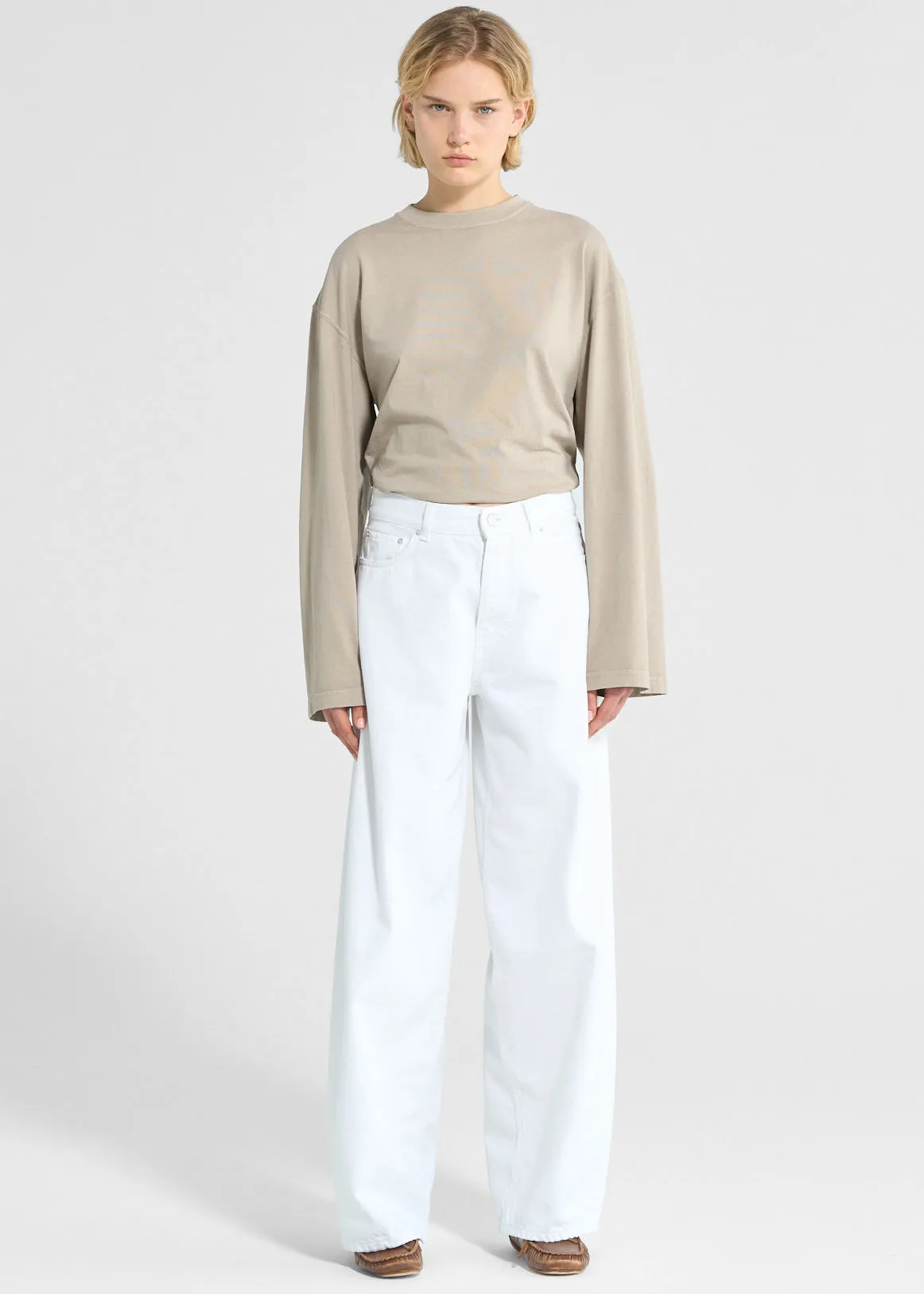 Haikure Bethany Pants - Optical White sold by Frankie Shop