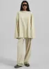Rio Oversized Sleeve Tee - Cement sold by Frankie Shop