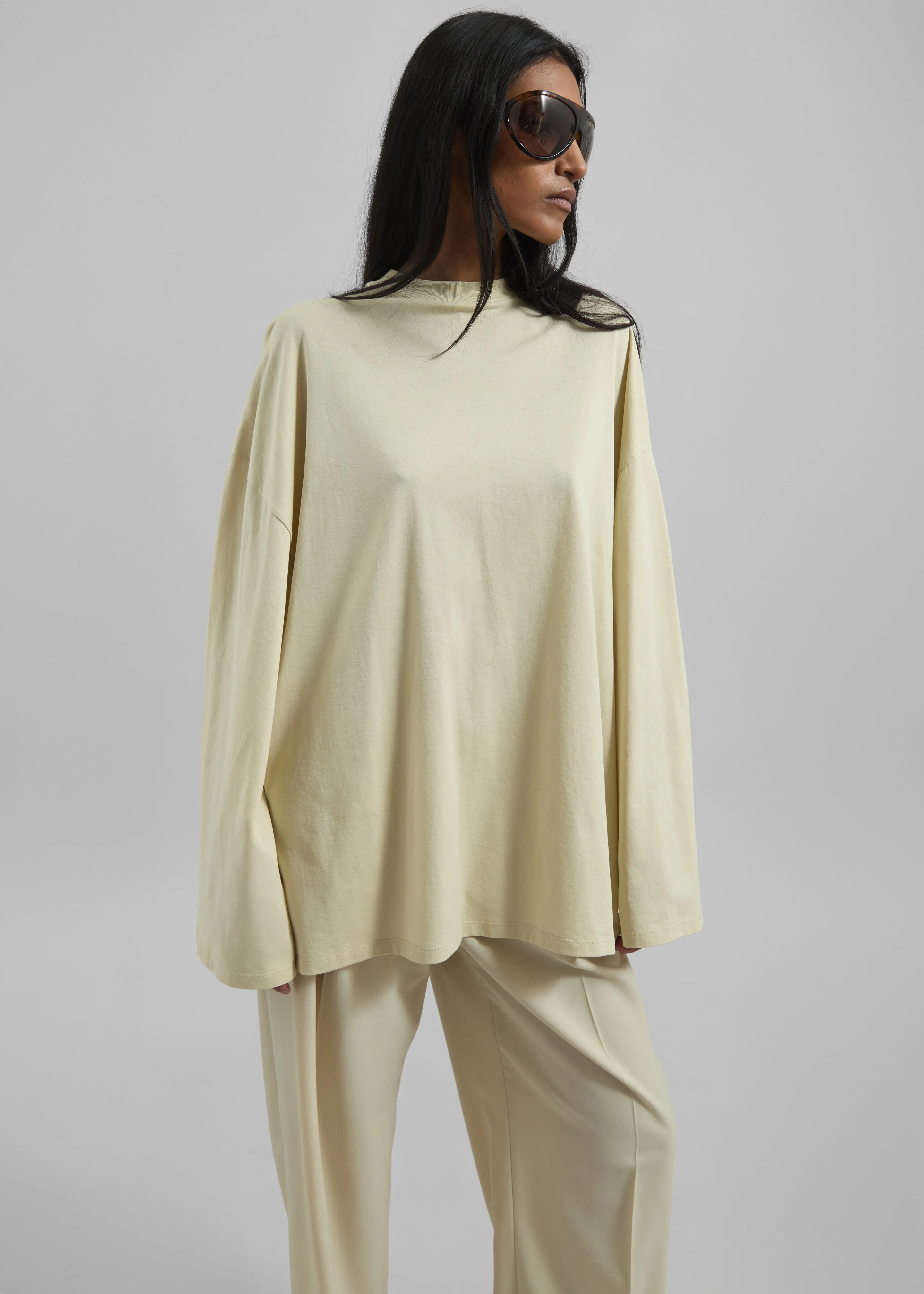 Rio Oversized Sleeve Tee - Cement sold by Frankie Shop product image thumbnail 2