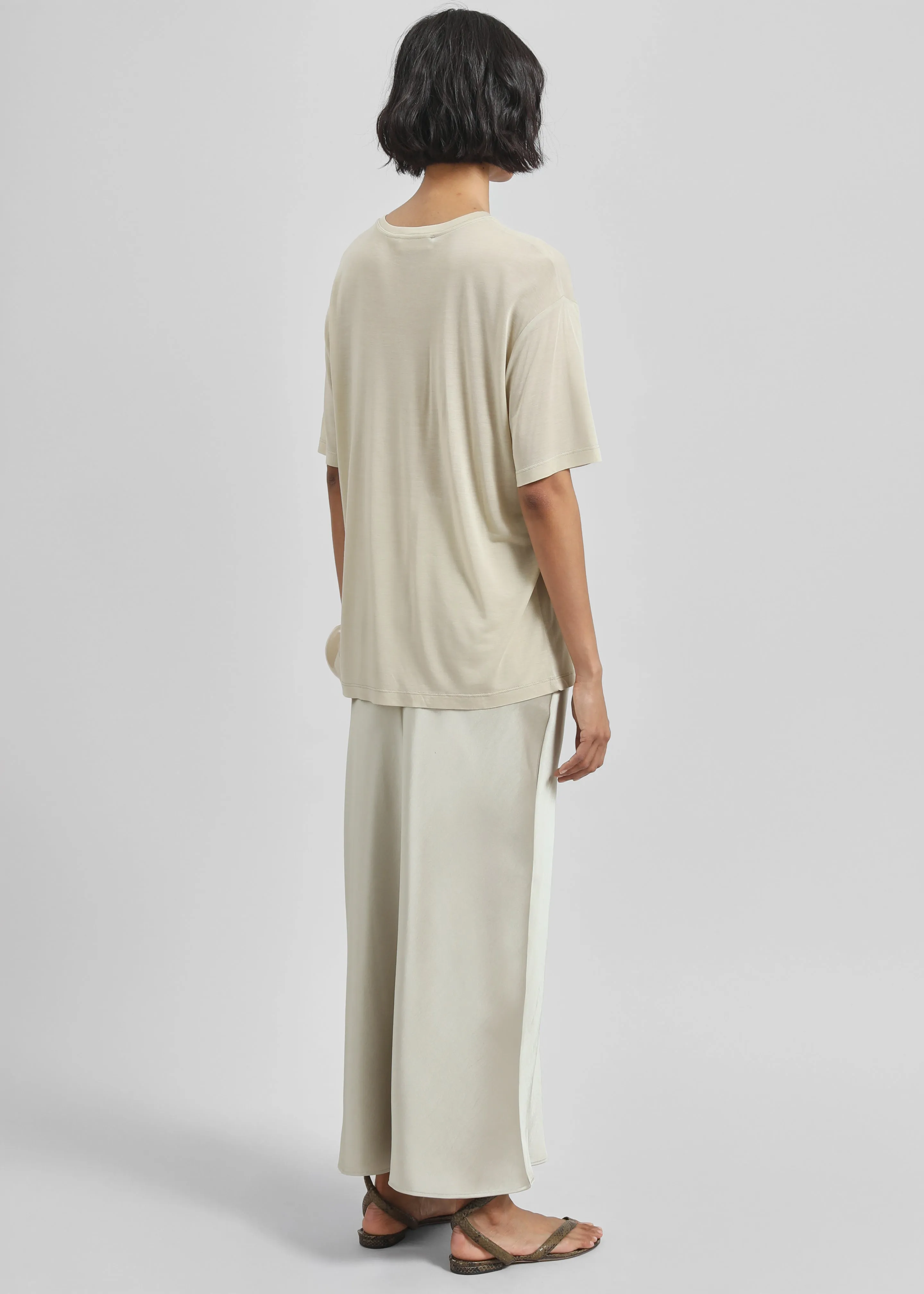 Samsøe Samsøe Saagneta Long Skirt - Agate Gray sold by Frankie Shop product image thumbnail 5