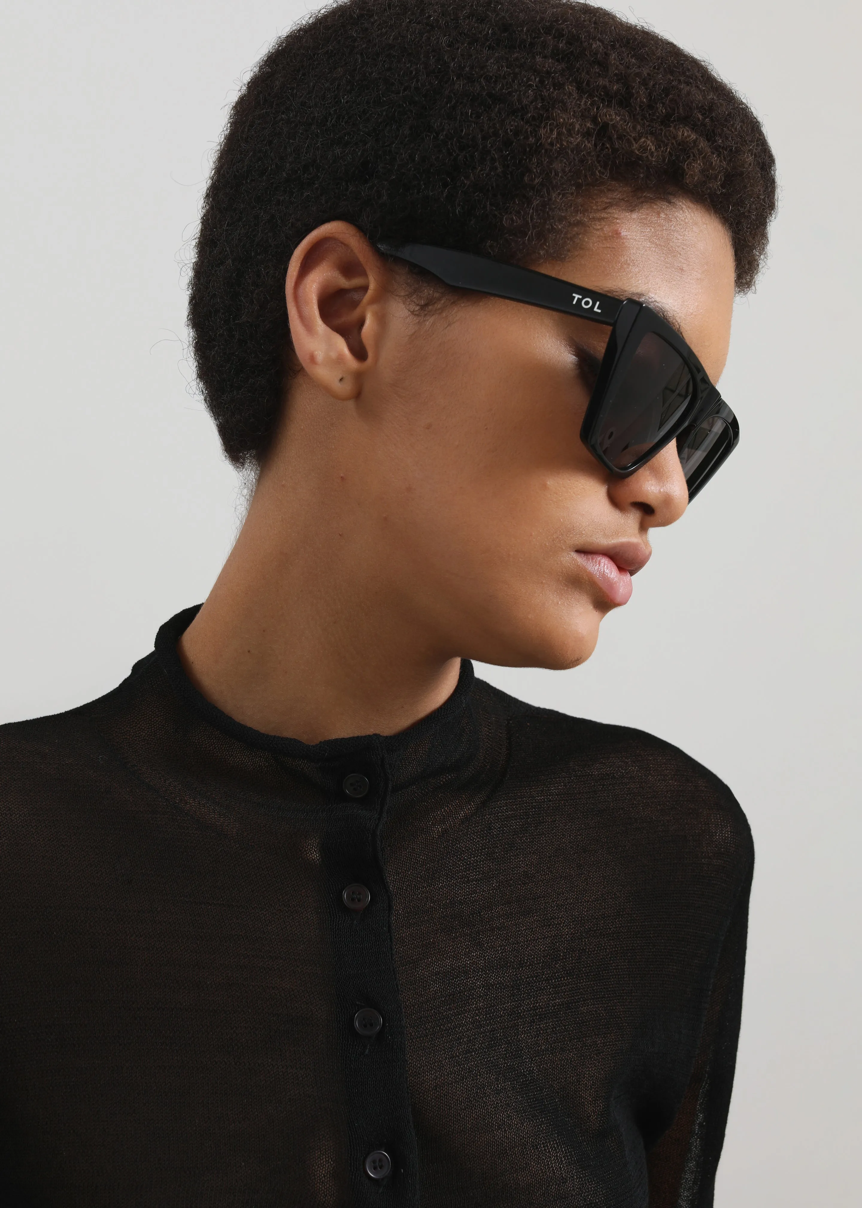 Amomento Sheer Cardigan - Black sold by Frankie Shop product image thumbnail 2