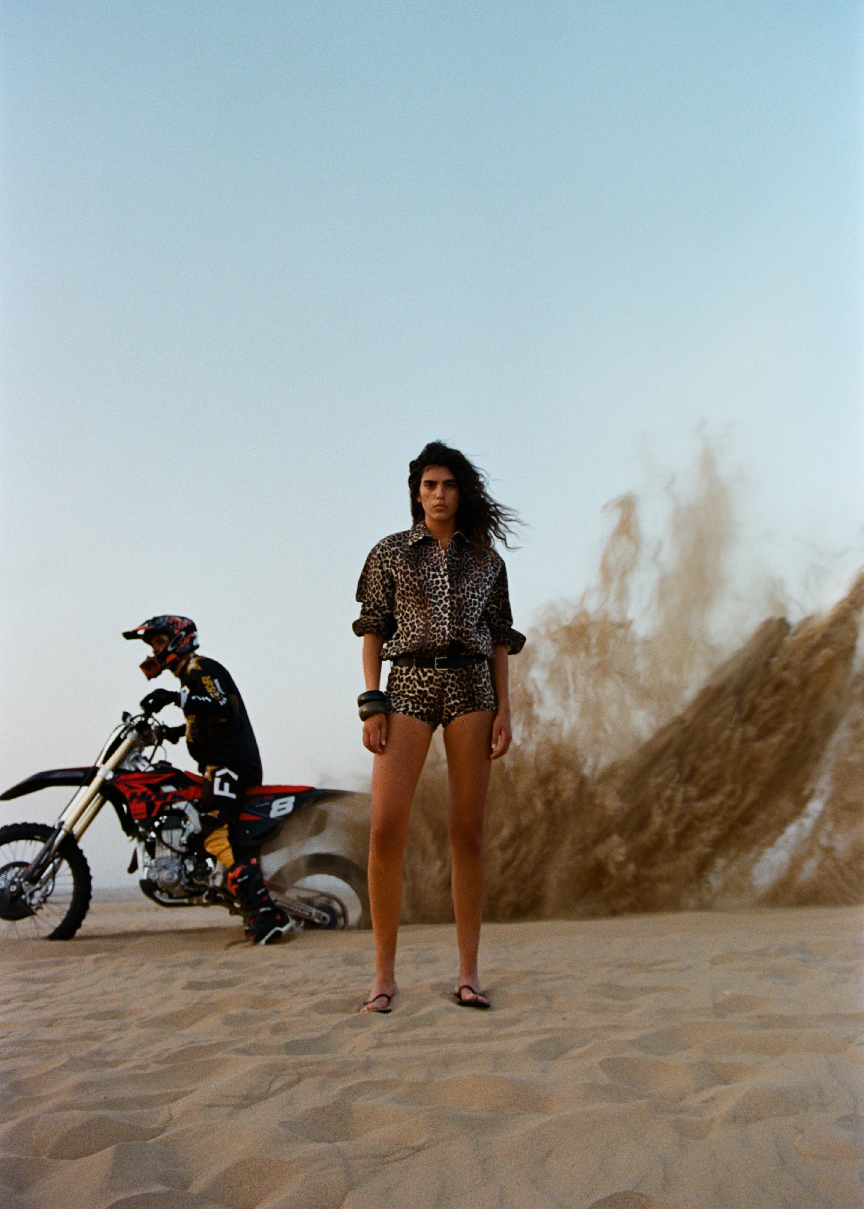 Lui Leopard Print Shirt - Brown sold by Frankie Shop product image thumbnail 2