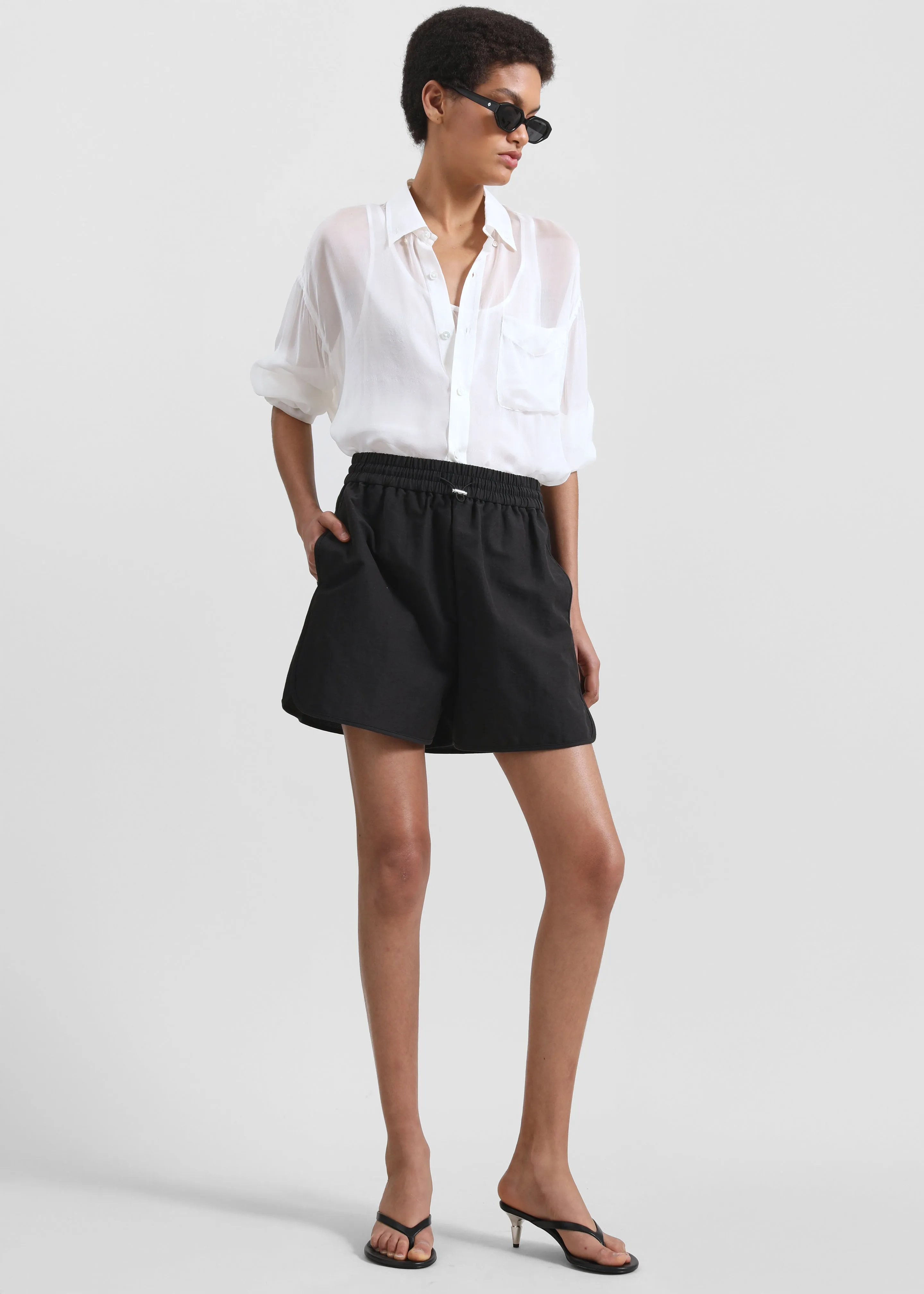 Samsøe Samsøe Sayuna Shorts - Black sold by Frankie Shop product image thumbnail 5