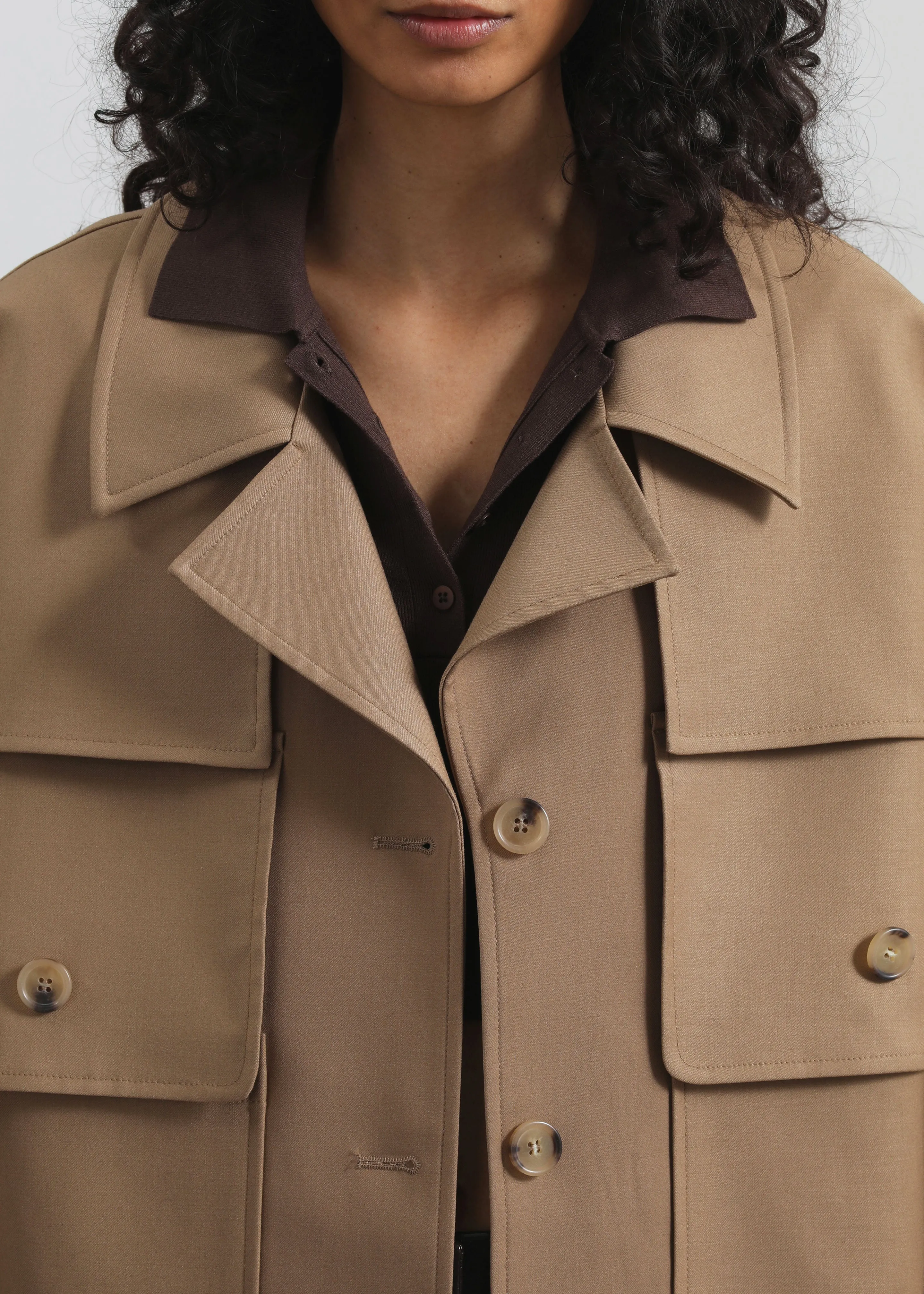 Duloe Field Jacket - Camel sold by Frankie Shop product image thumbnail 4