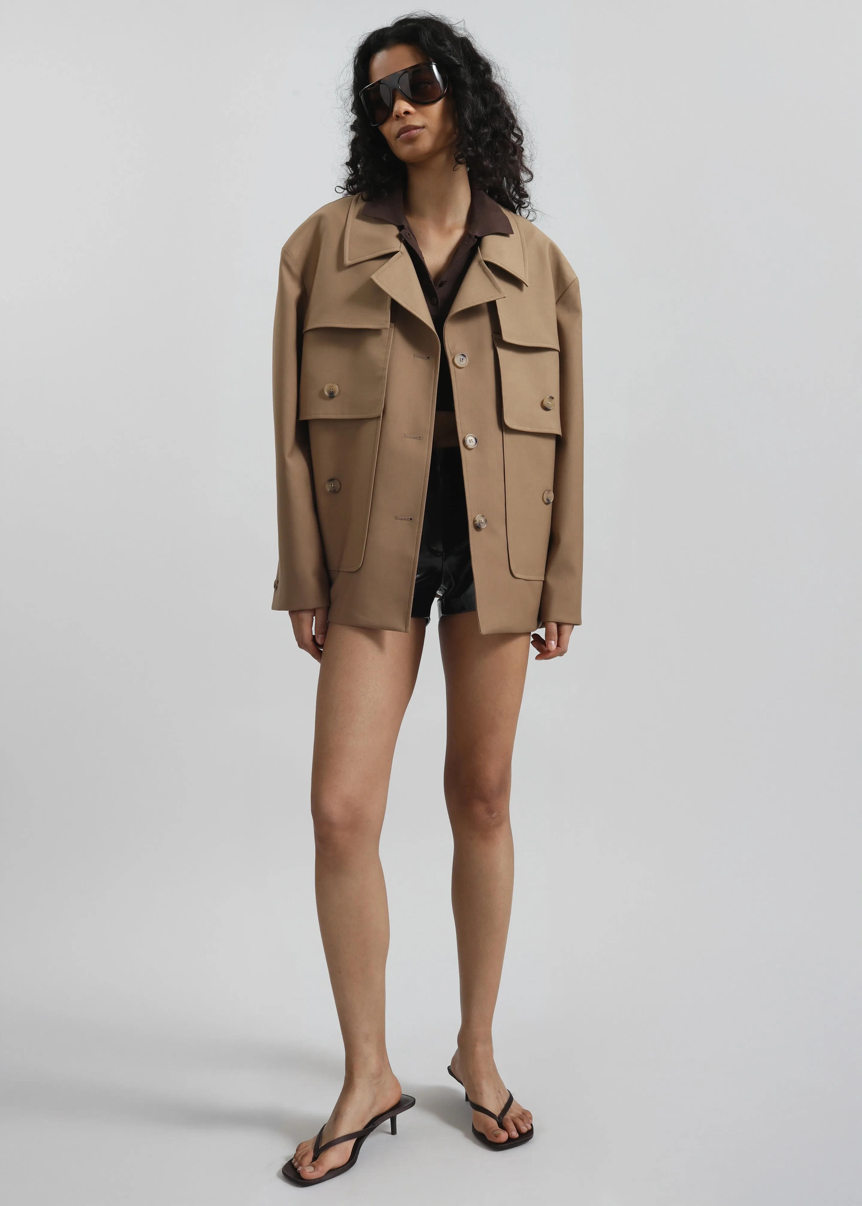 Duloe Field Jacket - Camel sold by Frankie Shop product image thumbnail 2