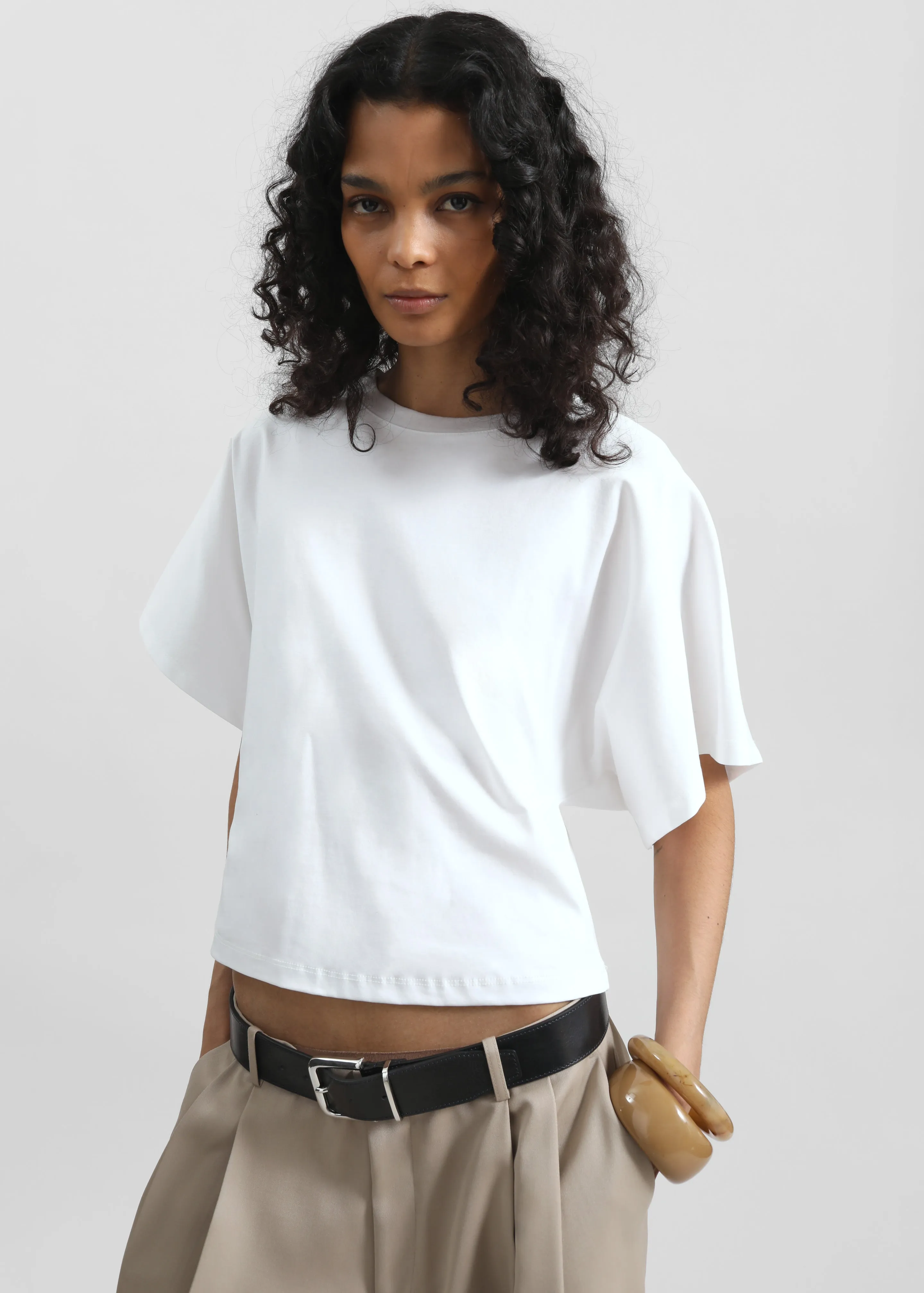 Noya Dolman Sleeve Tee - White sold by Frankie Shop product image thumbnail 4