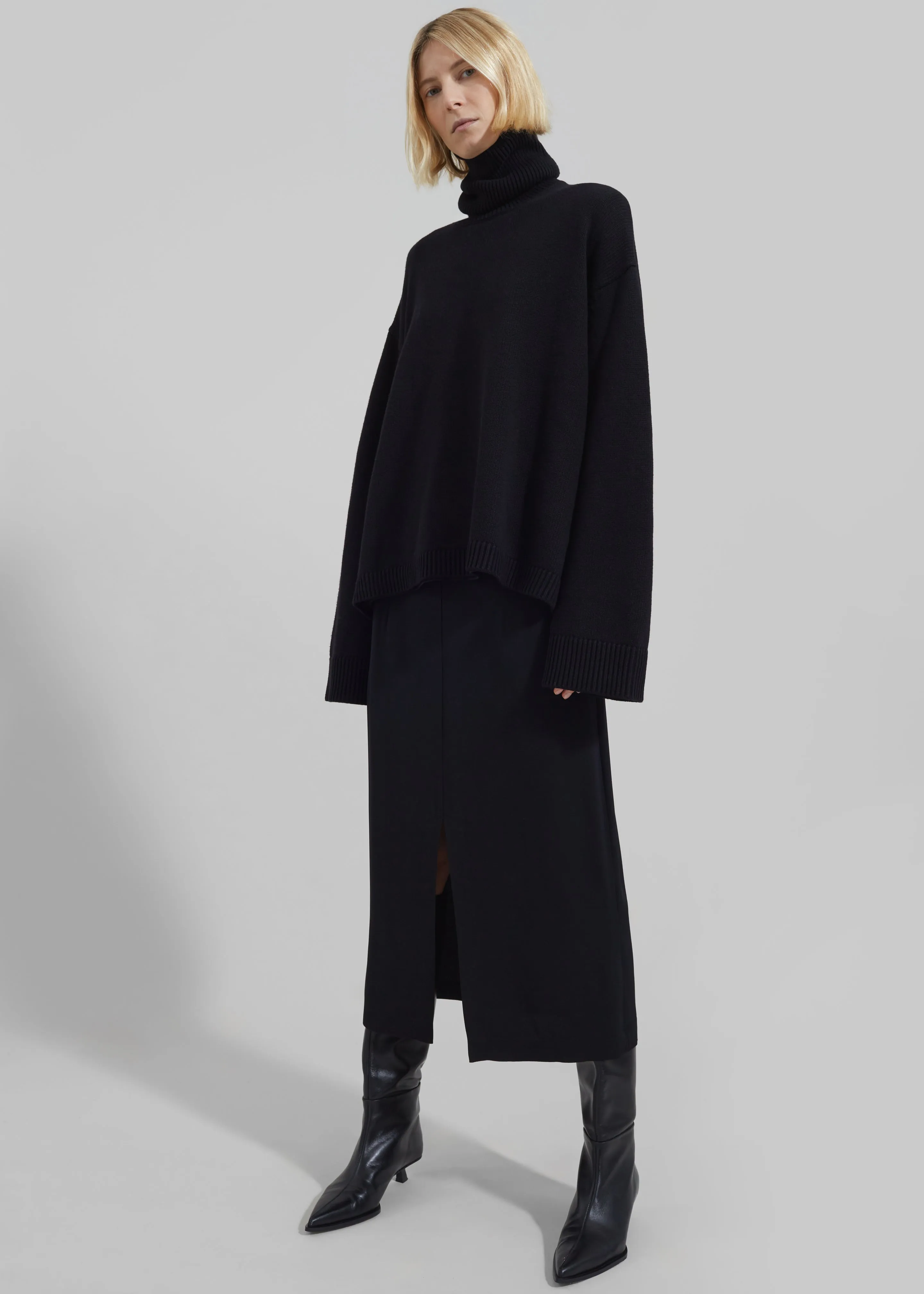 Judy Midi Skirt - Black sold by Frankie Shop product image thumbnail 5