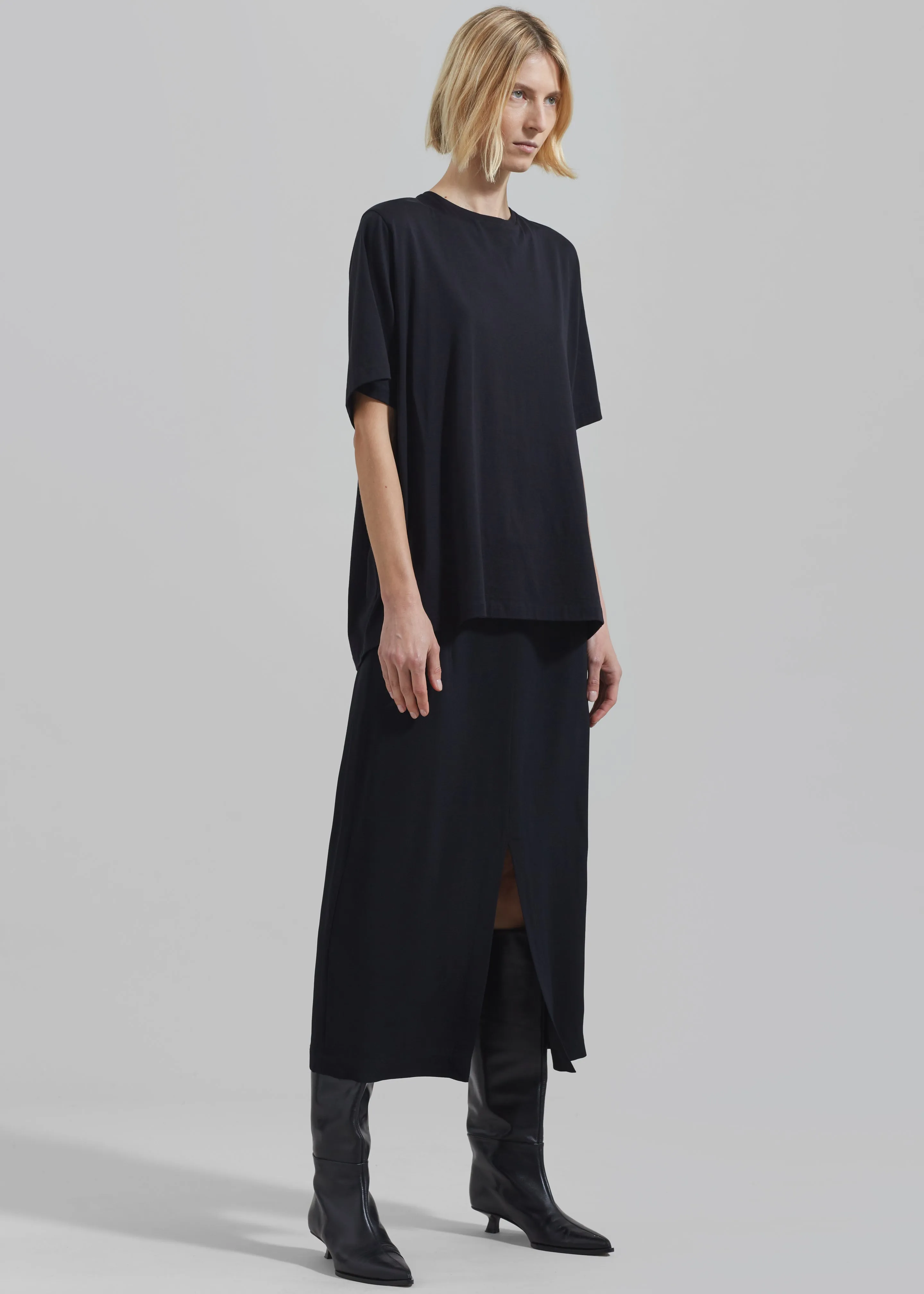 Judy Midi Skirt - Black sold by Frankie Shop