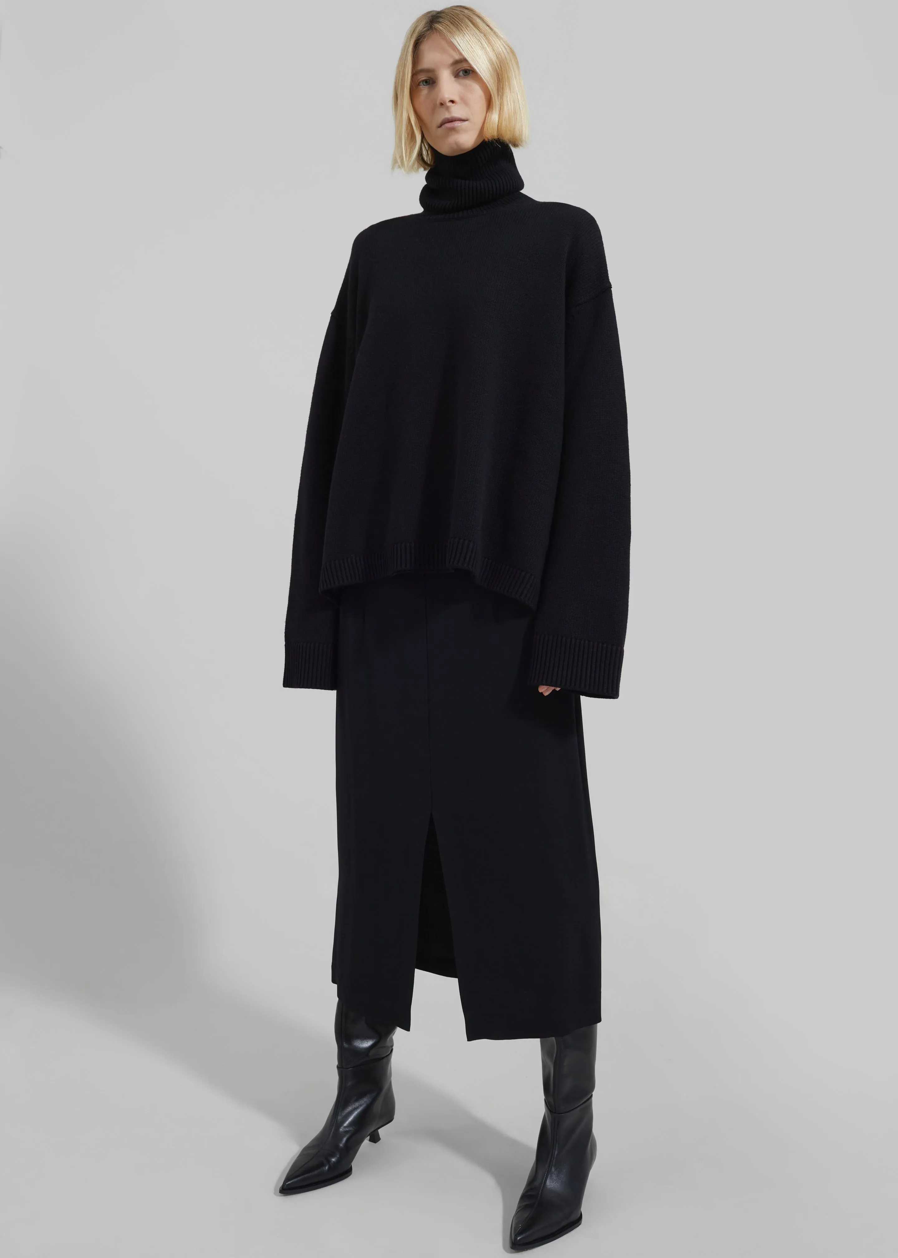 Judy Midi Skirt - Black sold by Frankie Shop product image thumbnail 4