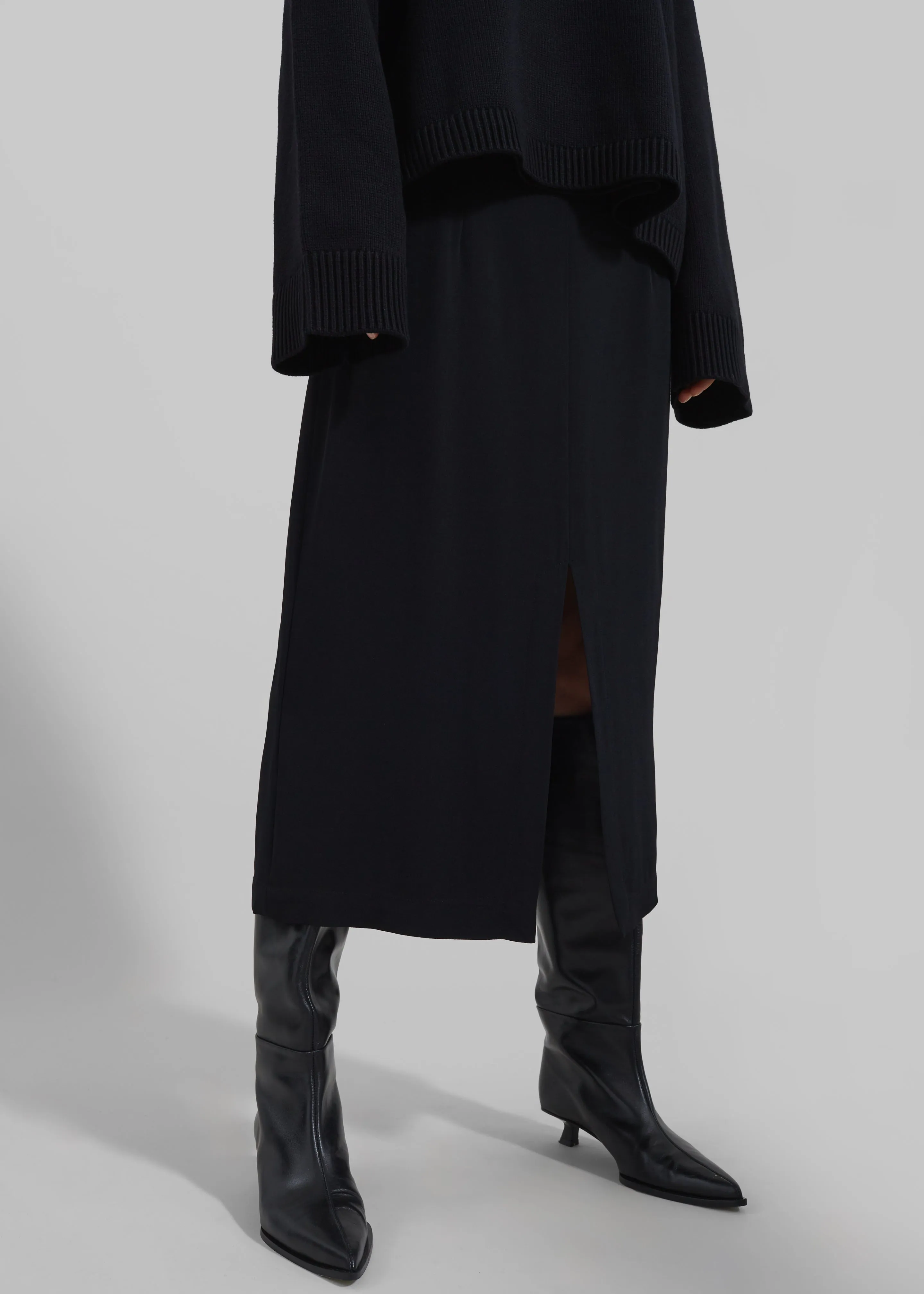 Judy Midi Skirt - Black sold by Frankie Shop product image thumbnail 3