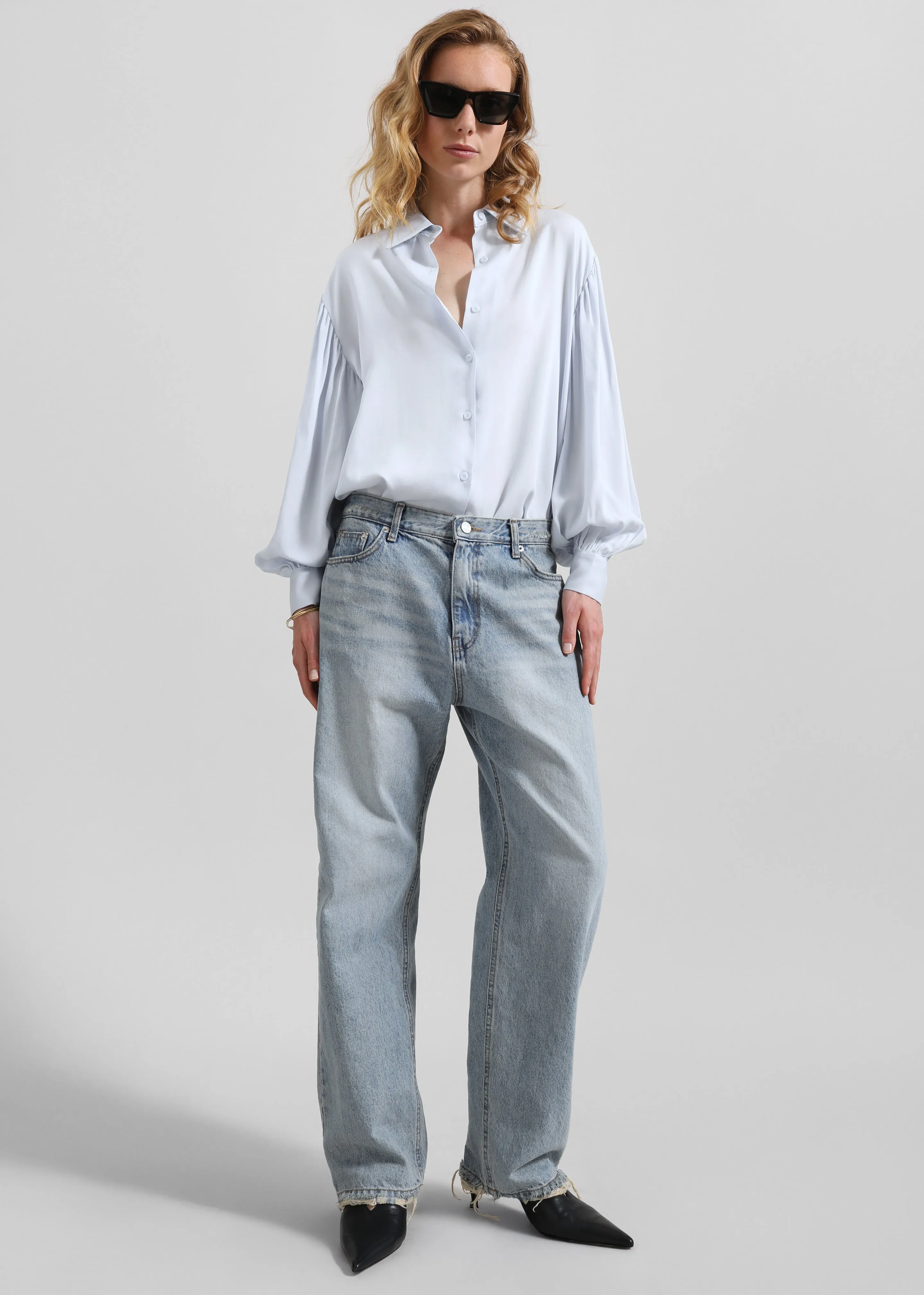 Tarmi Straight Leg Jeans - Light Wash sold by Frankie Shop product image thumbnail 3