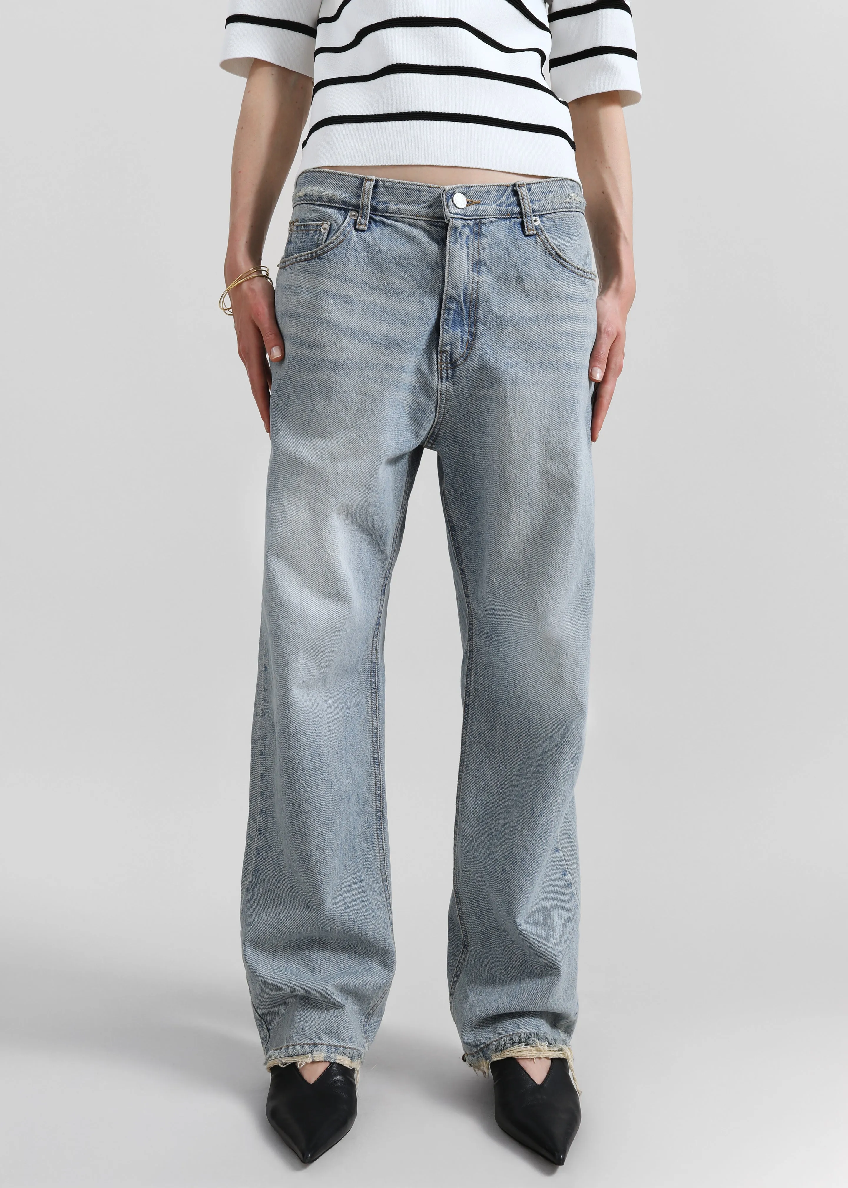 Tarmi Straight Leg Jeans - Light Wash sold by Frankie Shop product image thumbnail 2