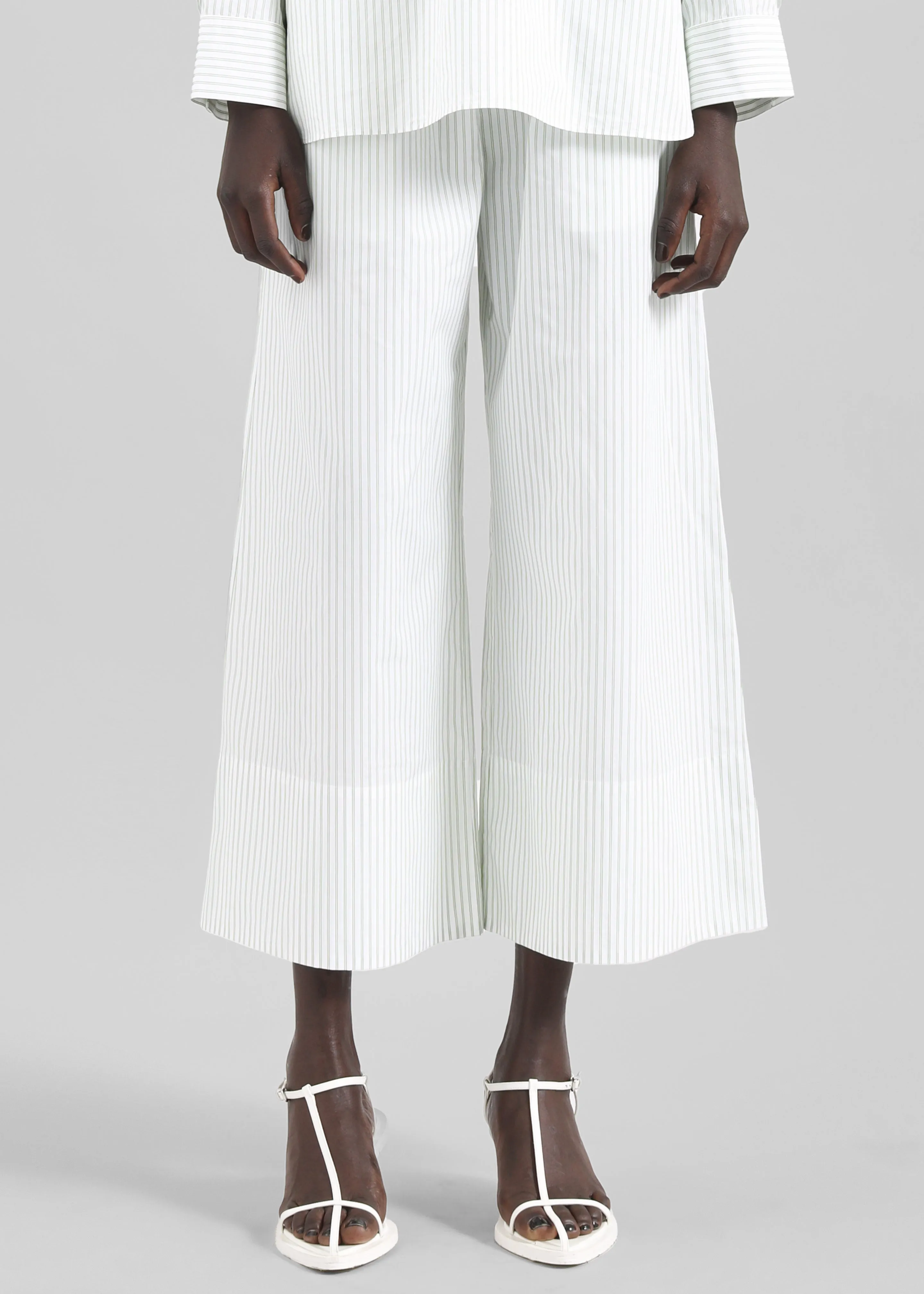 By Malene Birger Luisa Trousers - Twin Stripe sold by Frankie Shop product image thumbnail 2