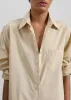 Helena Shirt Dress - Beige sold by Frankie Shop