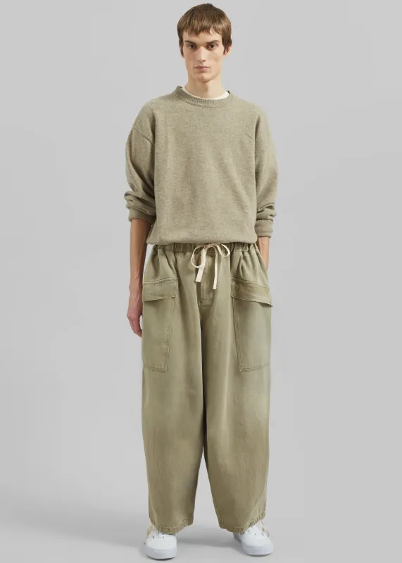 Dassel Balloon Pants - Light Taupe sold by Frankie Shop