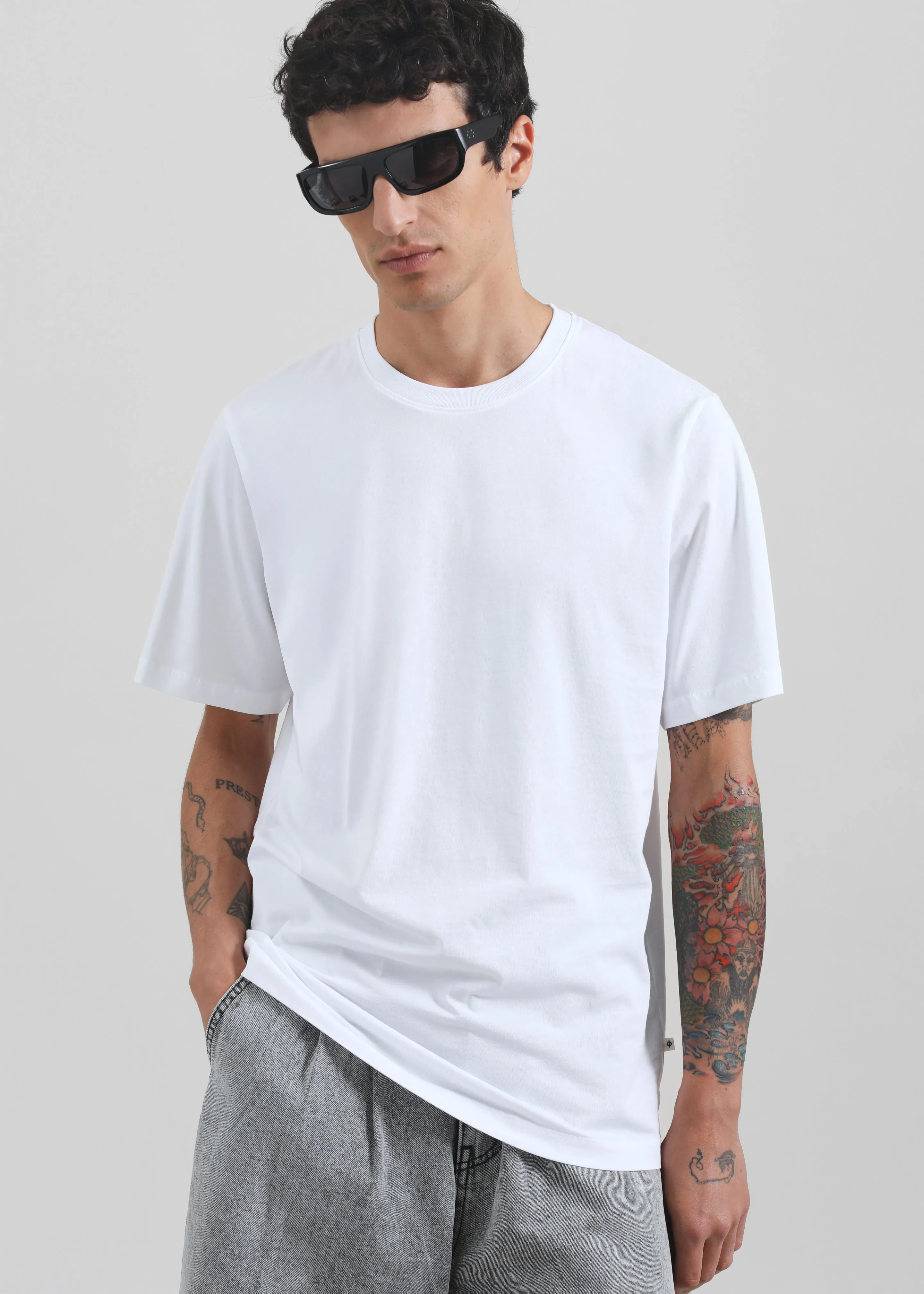 Samsøe Samsøe Christian T-Shirt - White sold by Frankie Shop product image thumbnail 2