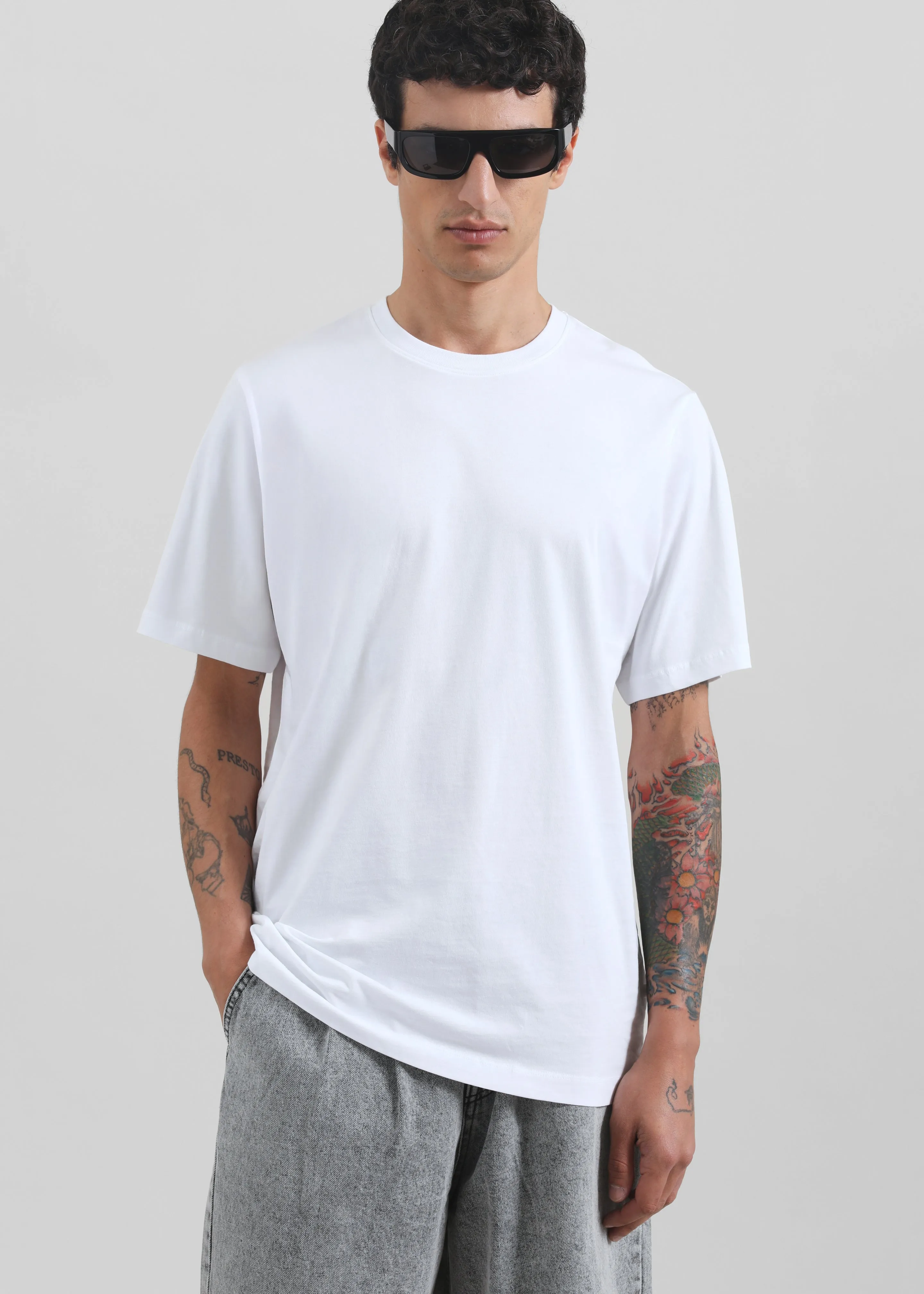Samsøe Samsøe Christian T-Shirt - White sold by Frankie Shop product image thumbnail 5