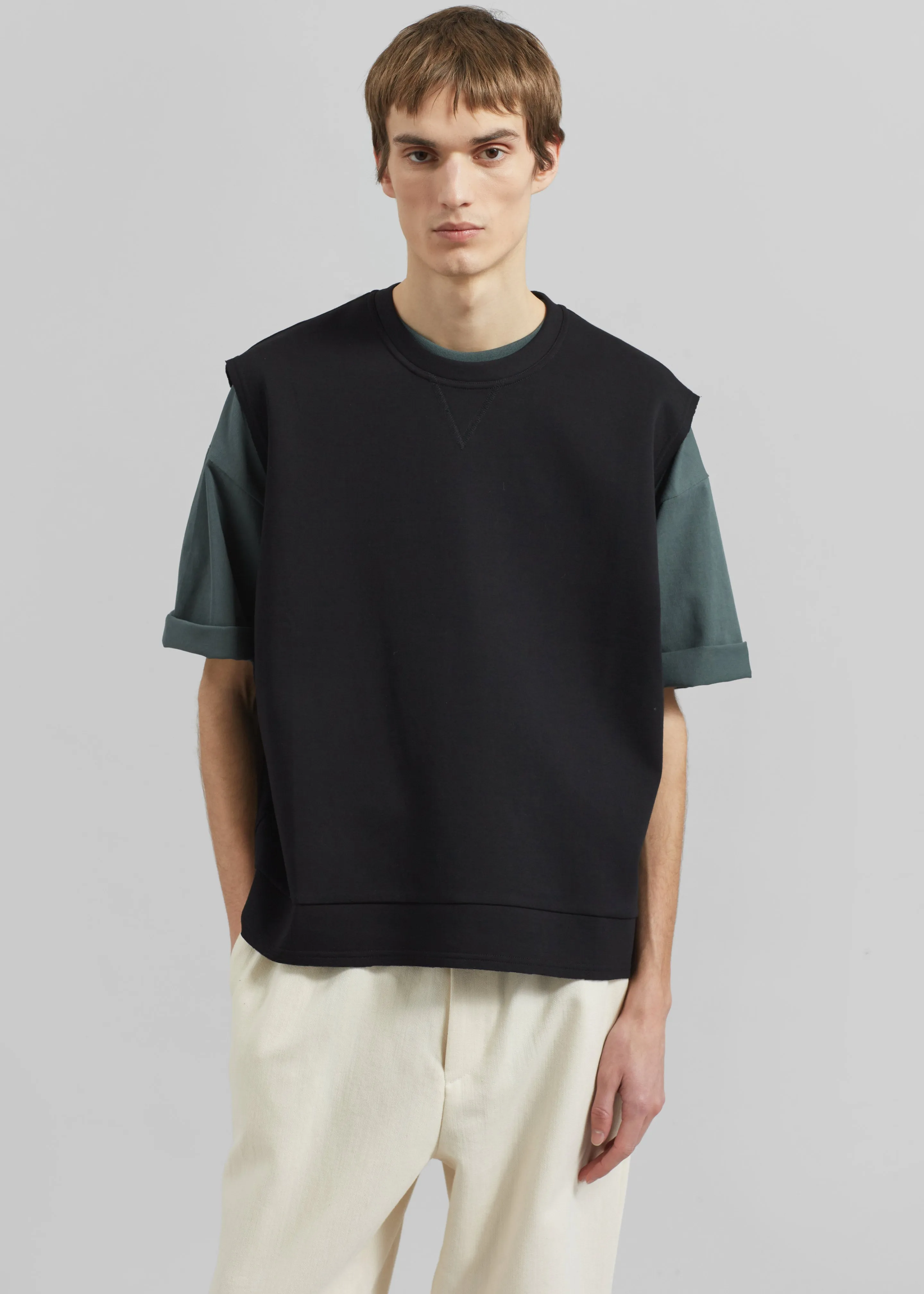 Laos Tank Top - Black sold by Frankie Shop product image thumbnail 3