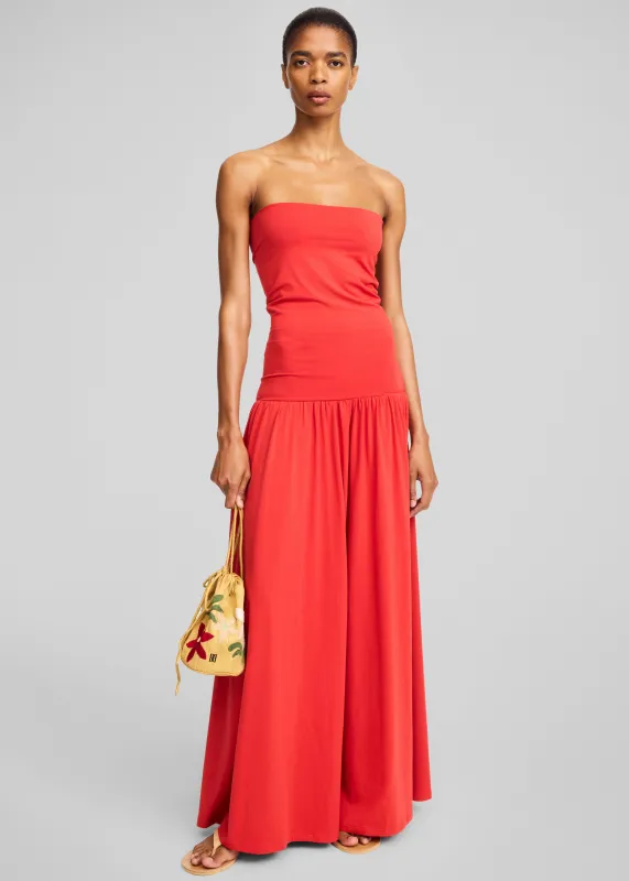 By Malene Birger Marciella Dress - Pompeian Red made by By Malene Birger