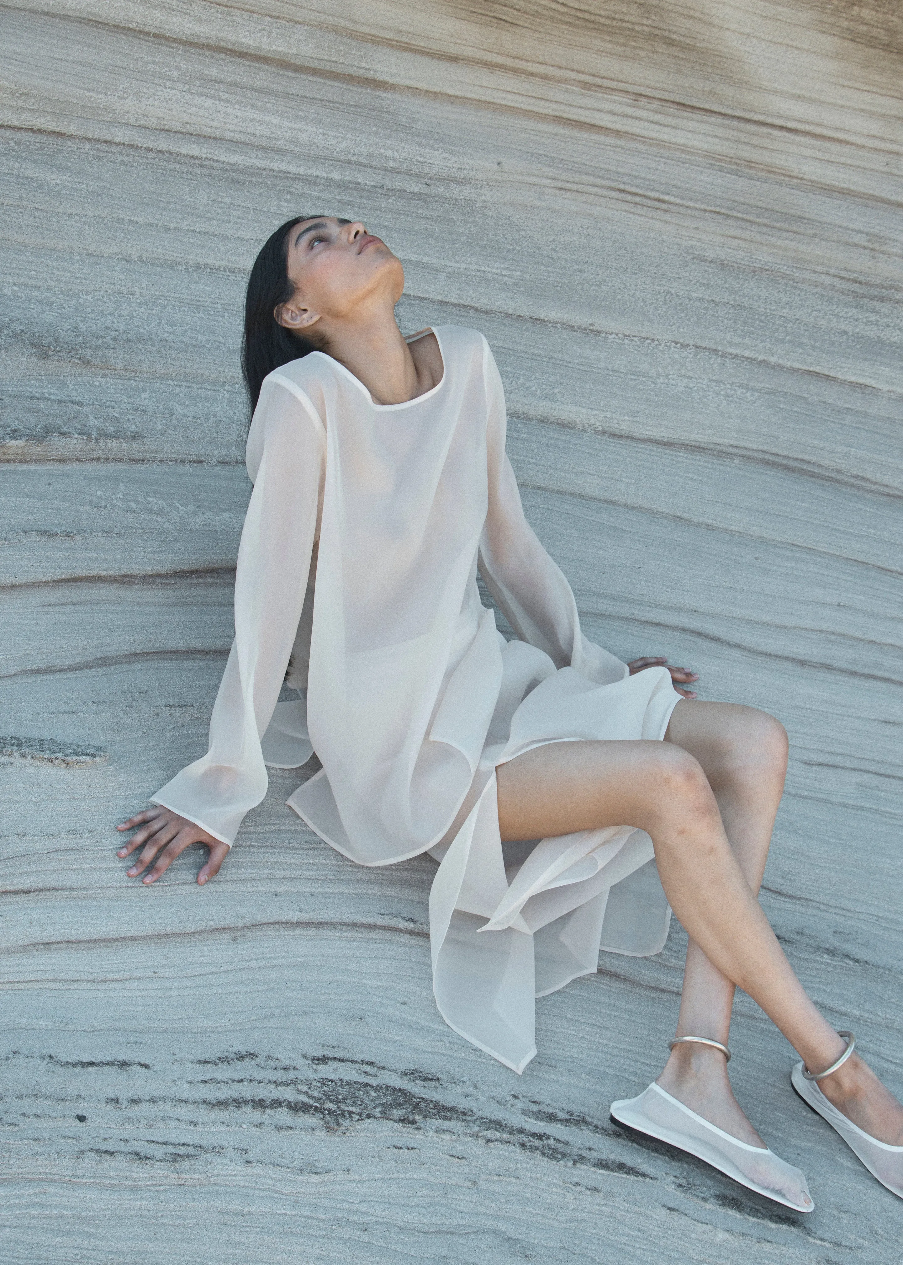 Solaqua Laurent Skirt - Ivory sold by Frankie Shop product image thumbnail 2