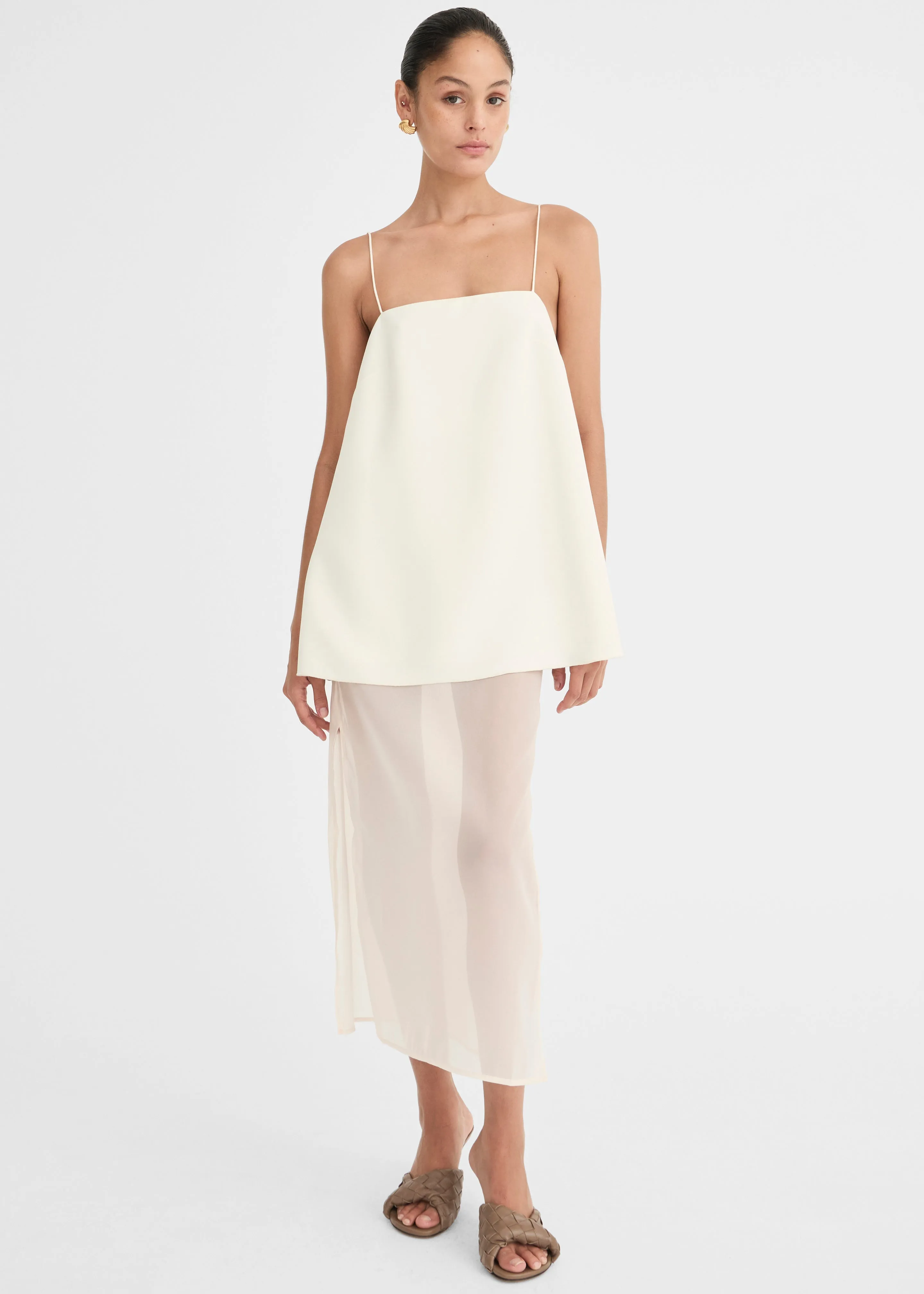 Solaqua Laurent Skirt - Ivory sold by Frankie Shop product image thumbnail 4