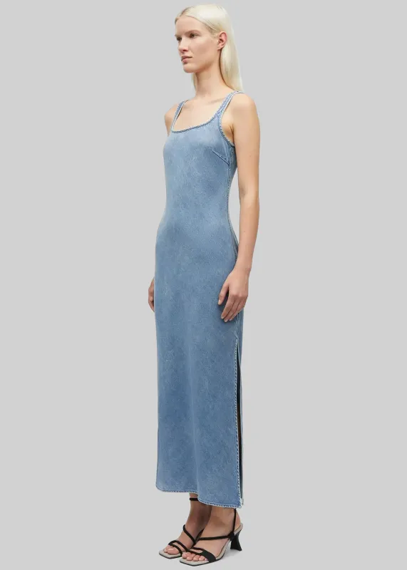Samsøe Samsøe Sasunna Dress - Denim Blue sold by Frankie Shop