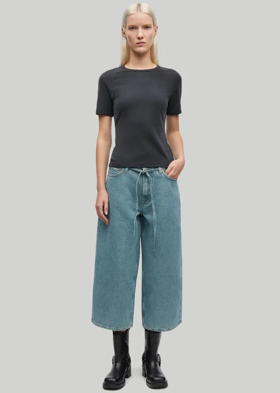 Samsøe Samsøe Saharper Culotte - Caribbean Blue sold by Frankie Shop