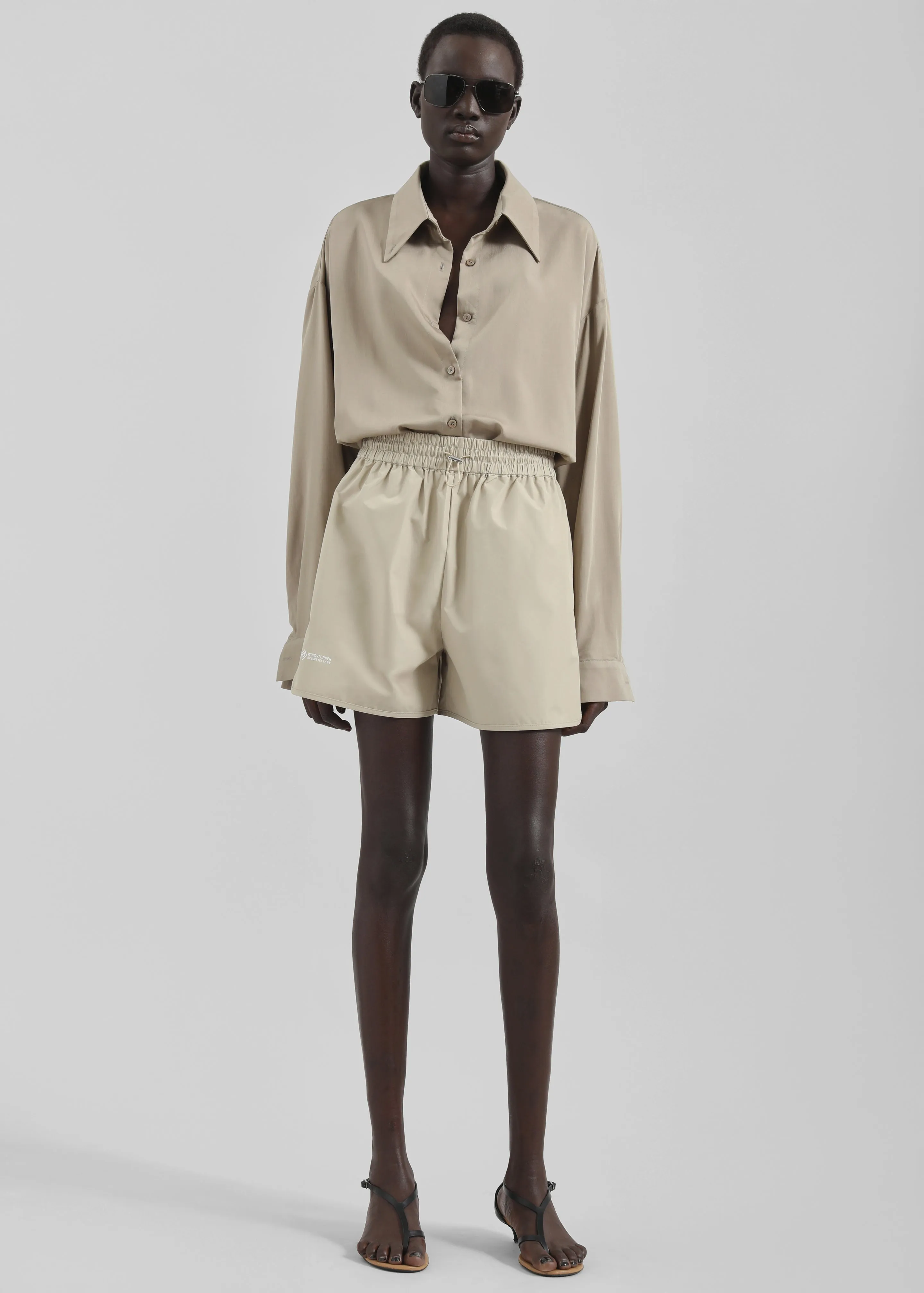 Samsøe Samsøe Sayuna Shorts - White Pepper sold by Frankie Shop