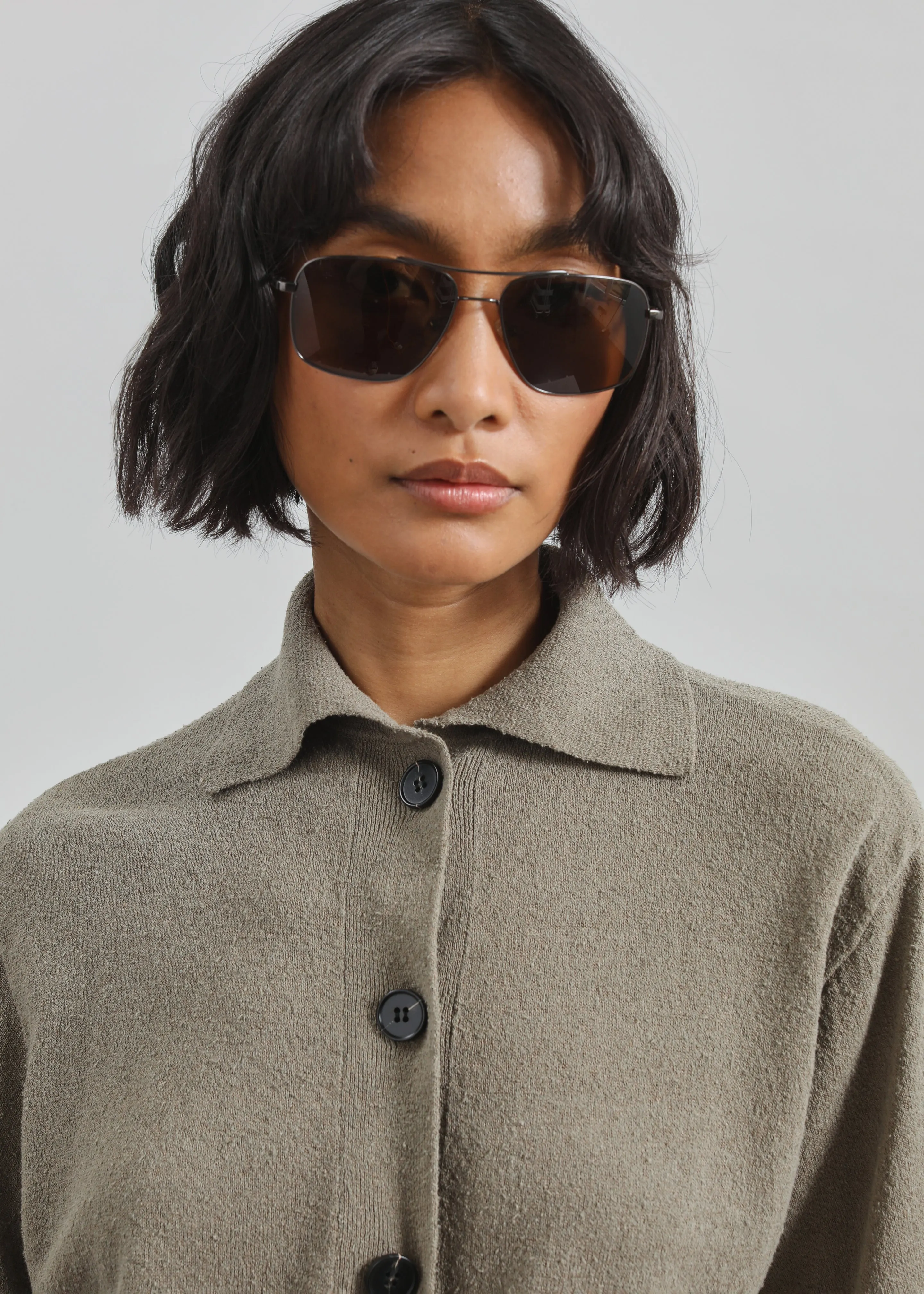 Christopher Esber Straccio Knitted Clean Polo - Eucalypt sold by Frankie Shop product image thumbnail 4