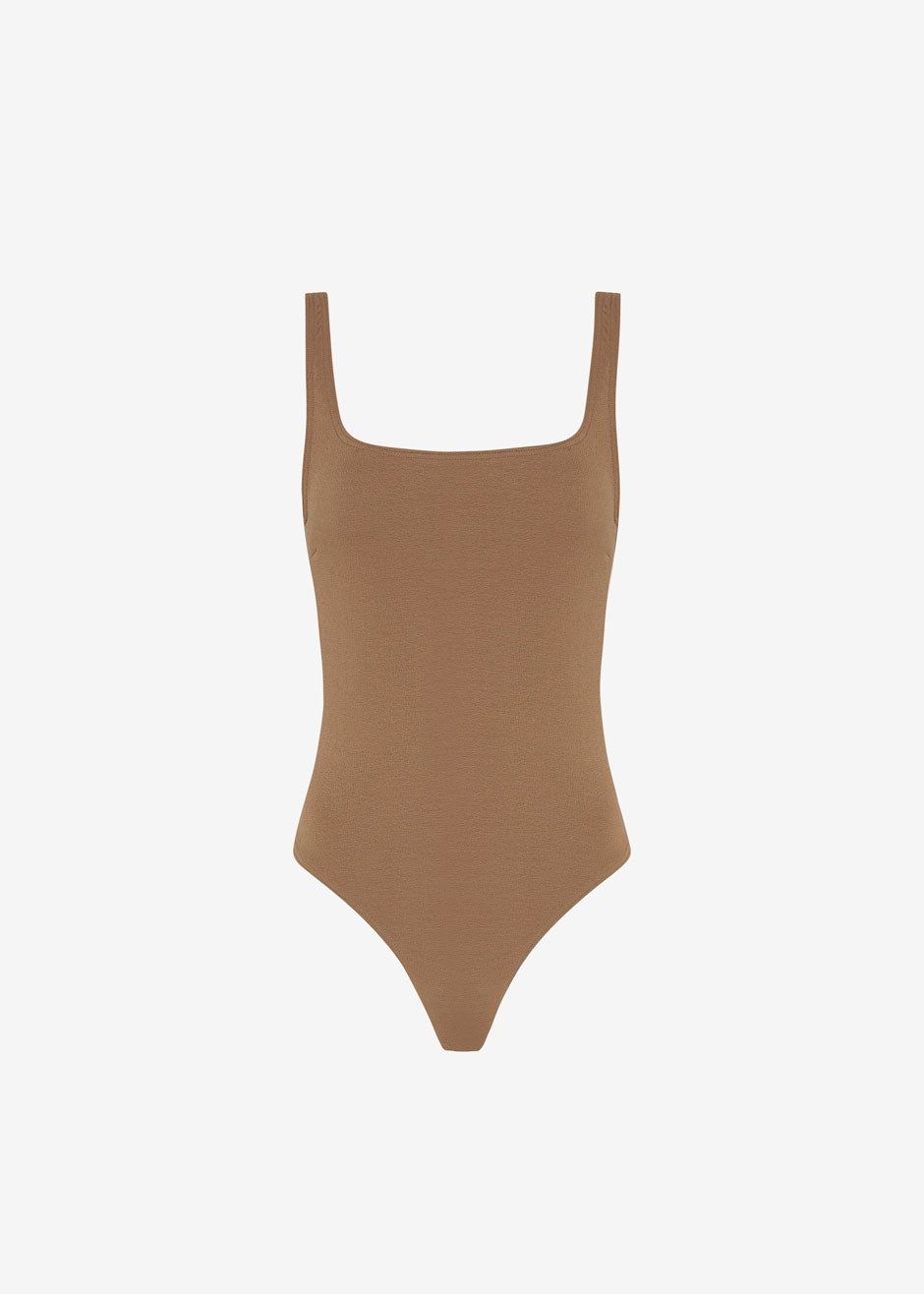 Matteau Nineties Maillot Swimsuit - Cinnamon Crinkle sold by Frankie Shop product image thumbnail 5
