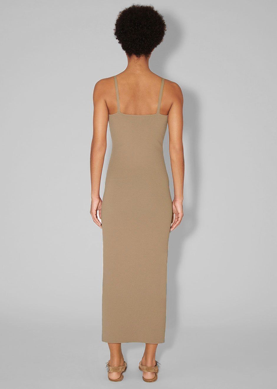 Nanushka Noa Knit Dress - Light Khaki sold by Frankie Shop product image thumbnail 6