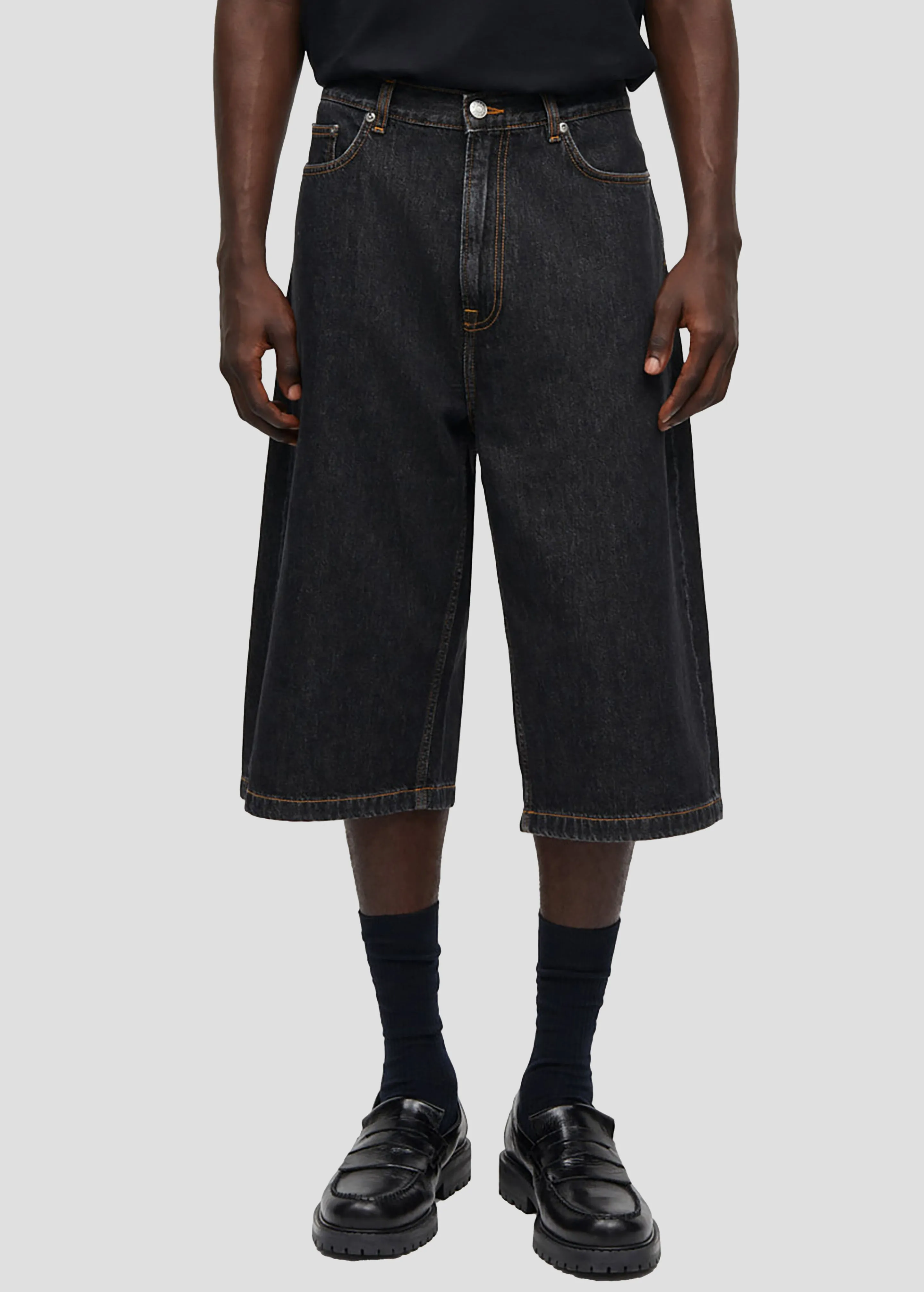 Samsøe Samsøe Saroger Shorts - Granite sold by Frankie Shop product image thumbnail 2